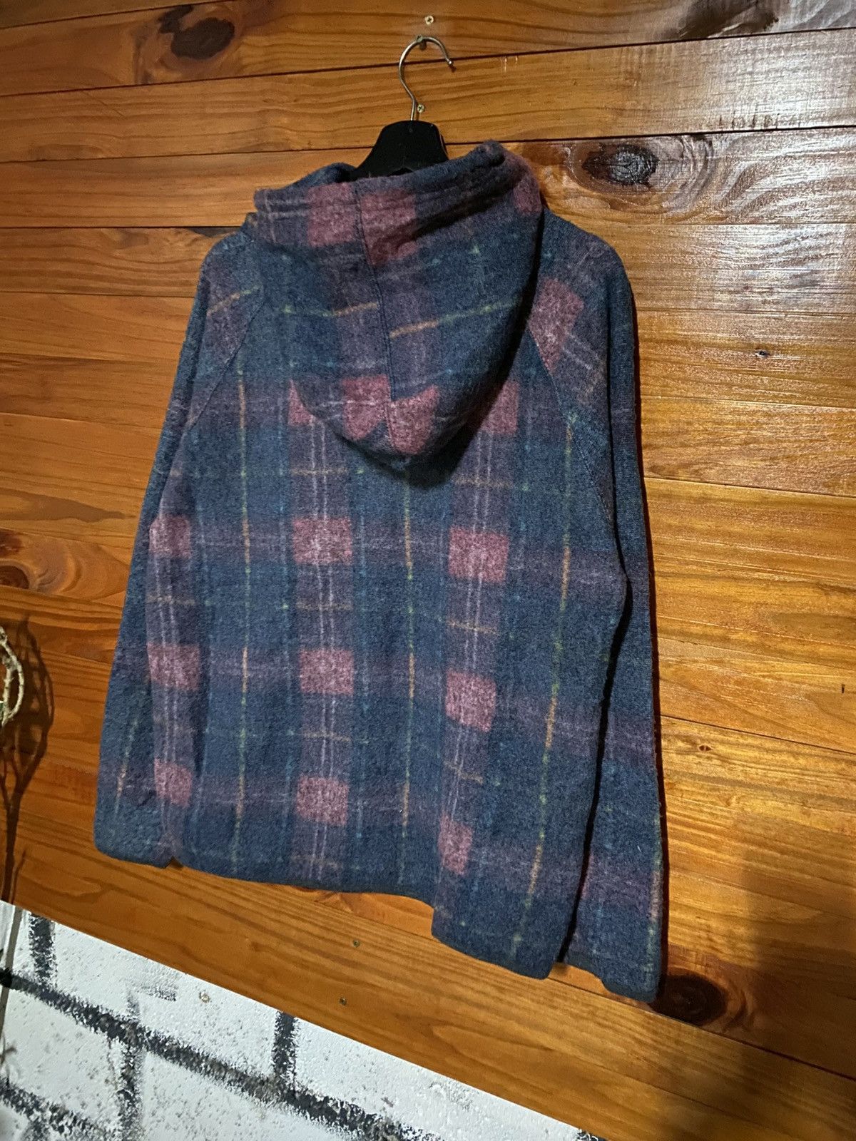 Japanese Brand Power to the People Plaid Zip-Up Hooded – Japanese Casual Size US L / EU 52-54 / 3 - 9 Thumbnail
