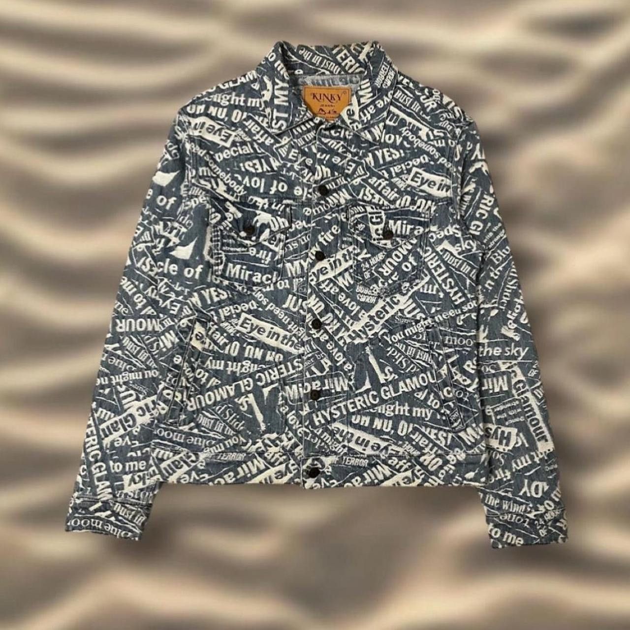 Hysteric Glamour Hysteric Glamour 1990s Laser Distressed Denim Jacket Size US L / EU 52-54 / 3 - 1 Thumbnail