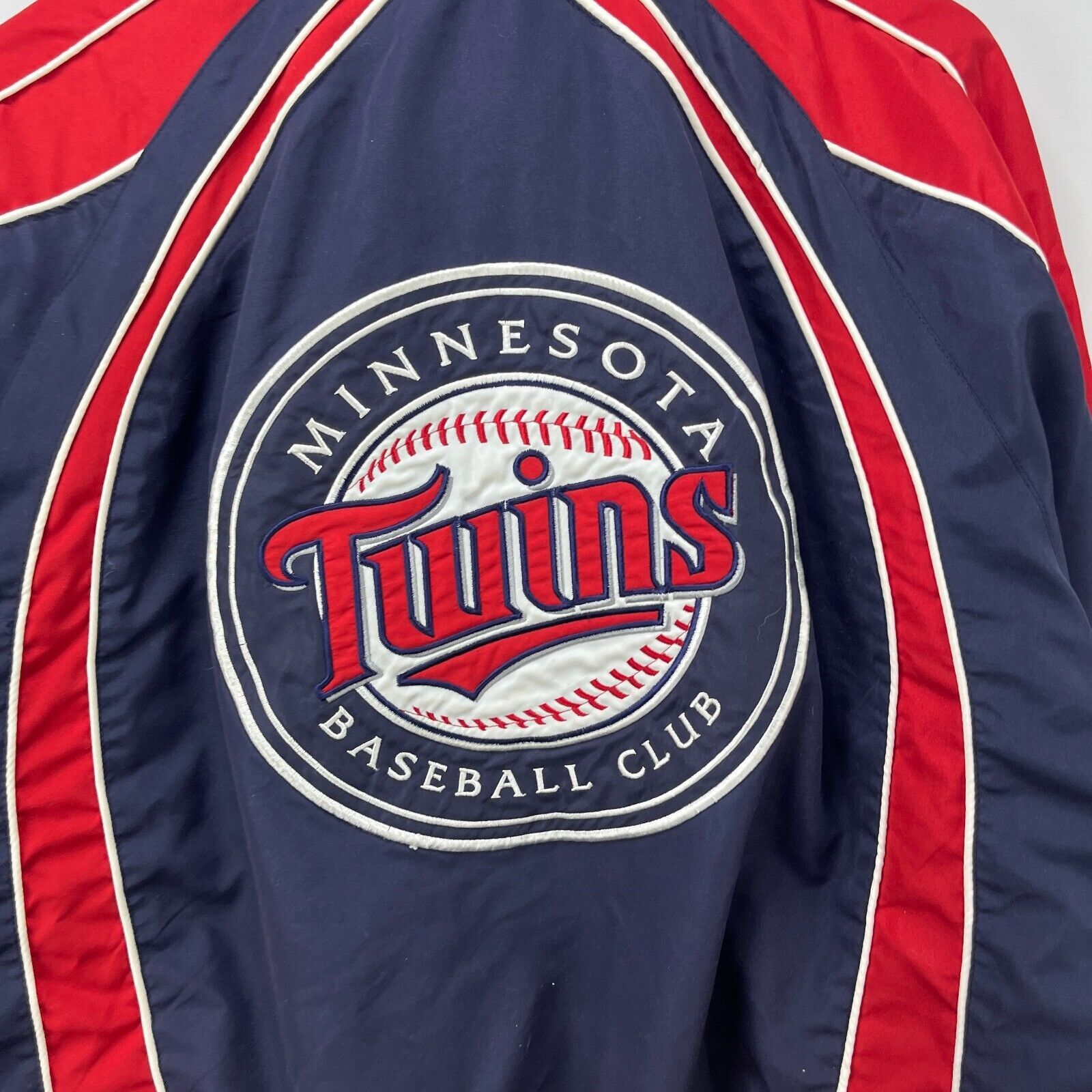 MLB × Vintage Vintage MLB Minnesota Twins Windbreaker Jacket Large Size US L / EU 52-54 / 3 - 4 Thumbnail