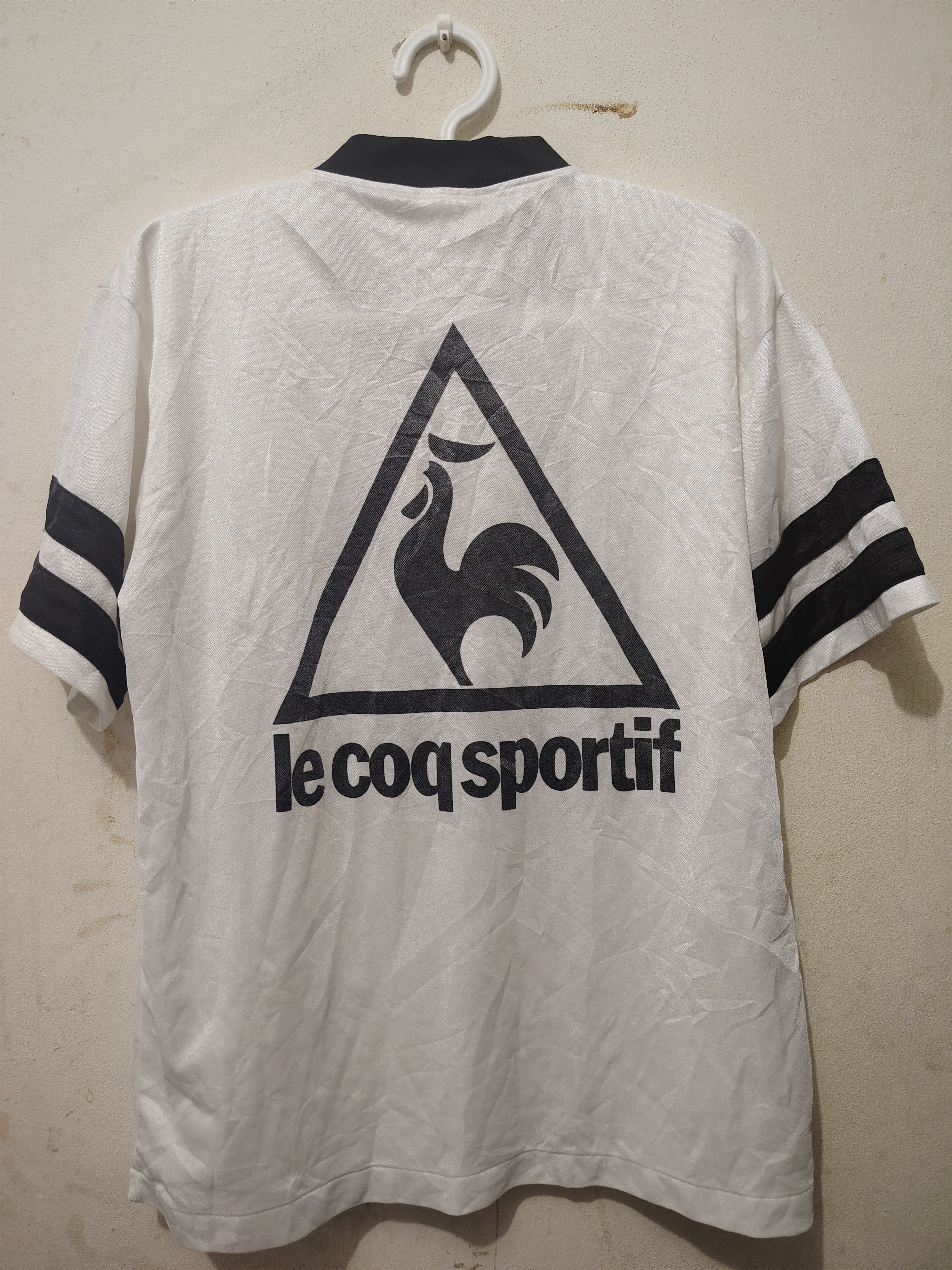 Le Coq Sportif Vtg Le Coq Sportif Jersey Big Logo Size US M / EU 48-50 / 2 - 13 Thumbnail