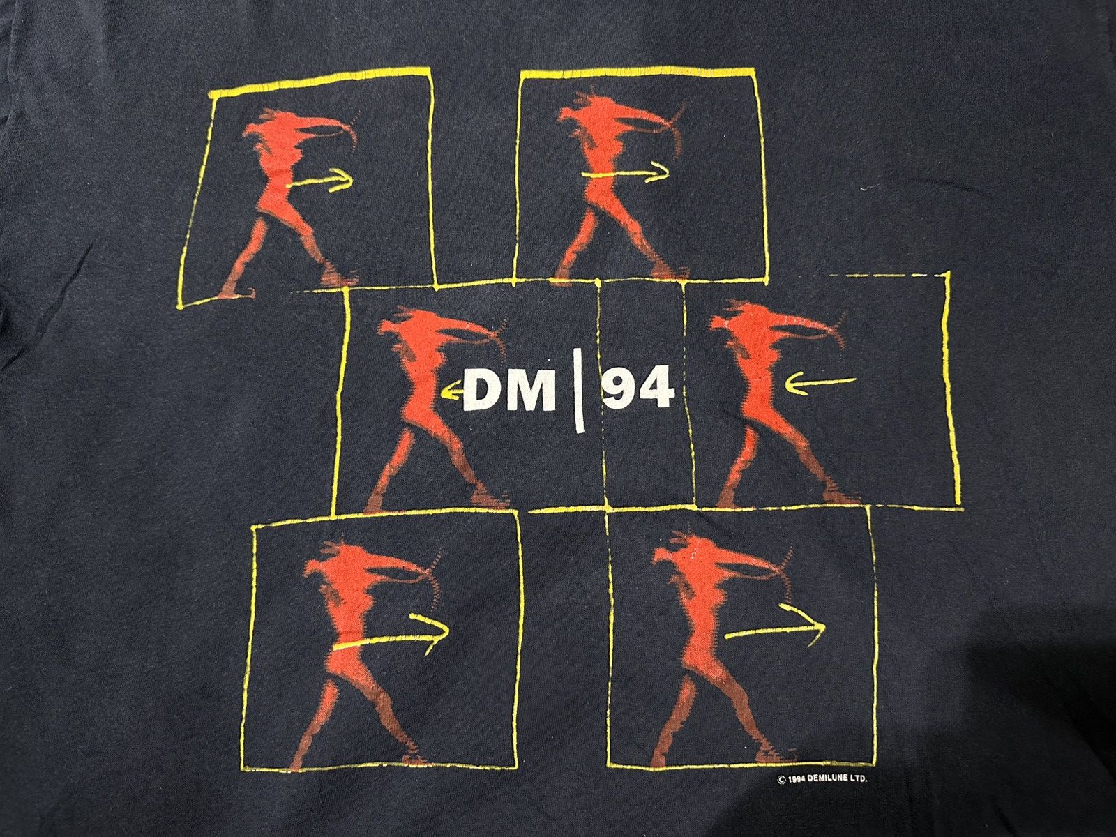 Band Tees Vintage 1990’s Depeche Mode Band Tour GEM TShirt Size US XL / EU 56 / 4 - 3 Thumbnail