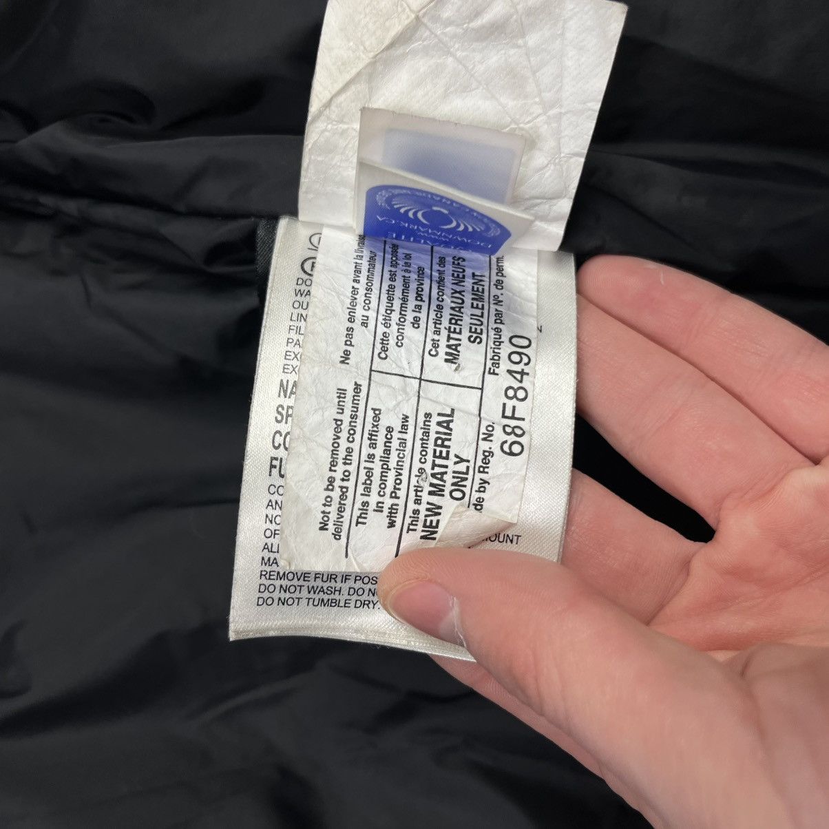 Canada Goose × Vintage Canada Goose Parka Down Jacket Expedition Black Size M / US 6-8 / IT 42-44 - 17 Thumbnail