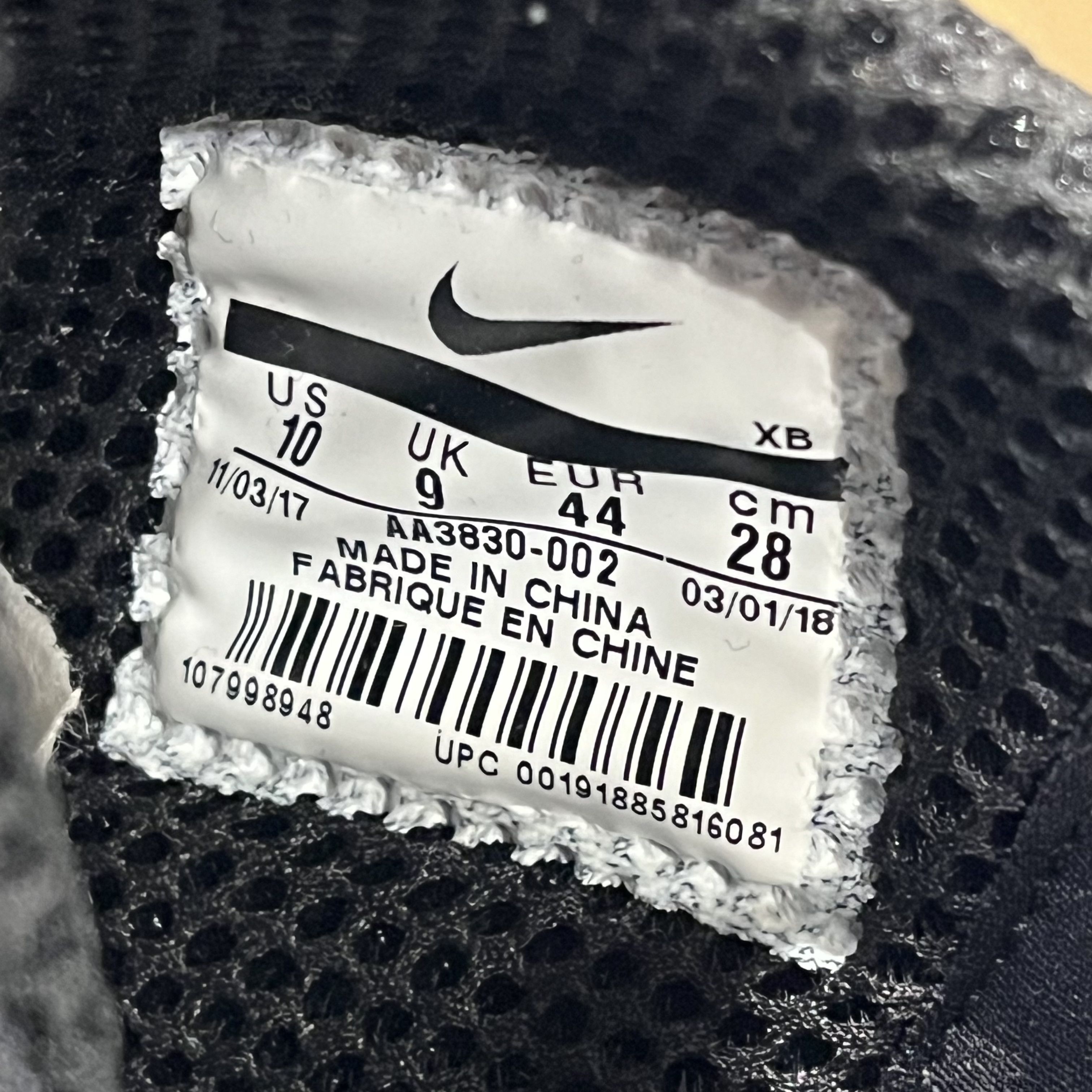 Nike × Off-White Nike Air Presto x Off-White Black (2018) Size US 10 / EU 43 - 21 Thumbnail