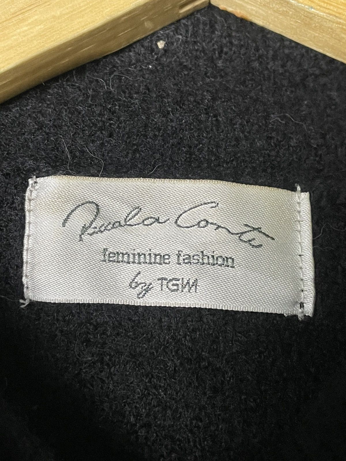 Japanese Brand × Vintage Feminine Fashion by TGWA Embroidered Wool Coat (79) Size S / US 4 / IT 40 - 8 Thumbnail