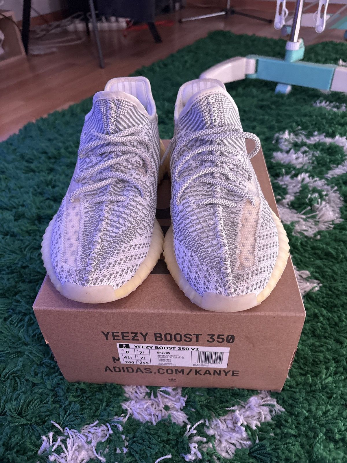 Adidas Yeezy Boost 350 V3 Static Size US 8 / EU 41 - 3 Thumbnail