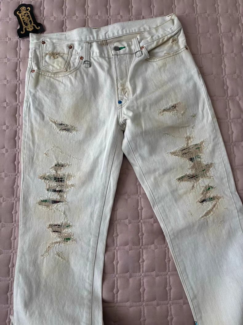 CLOT CLOT DISNEY Mickey Mouse Dynasty Denim Size US 34 / EU 50 - 4 Thumbnail