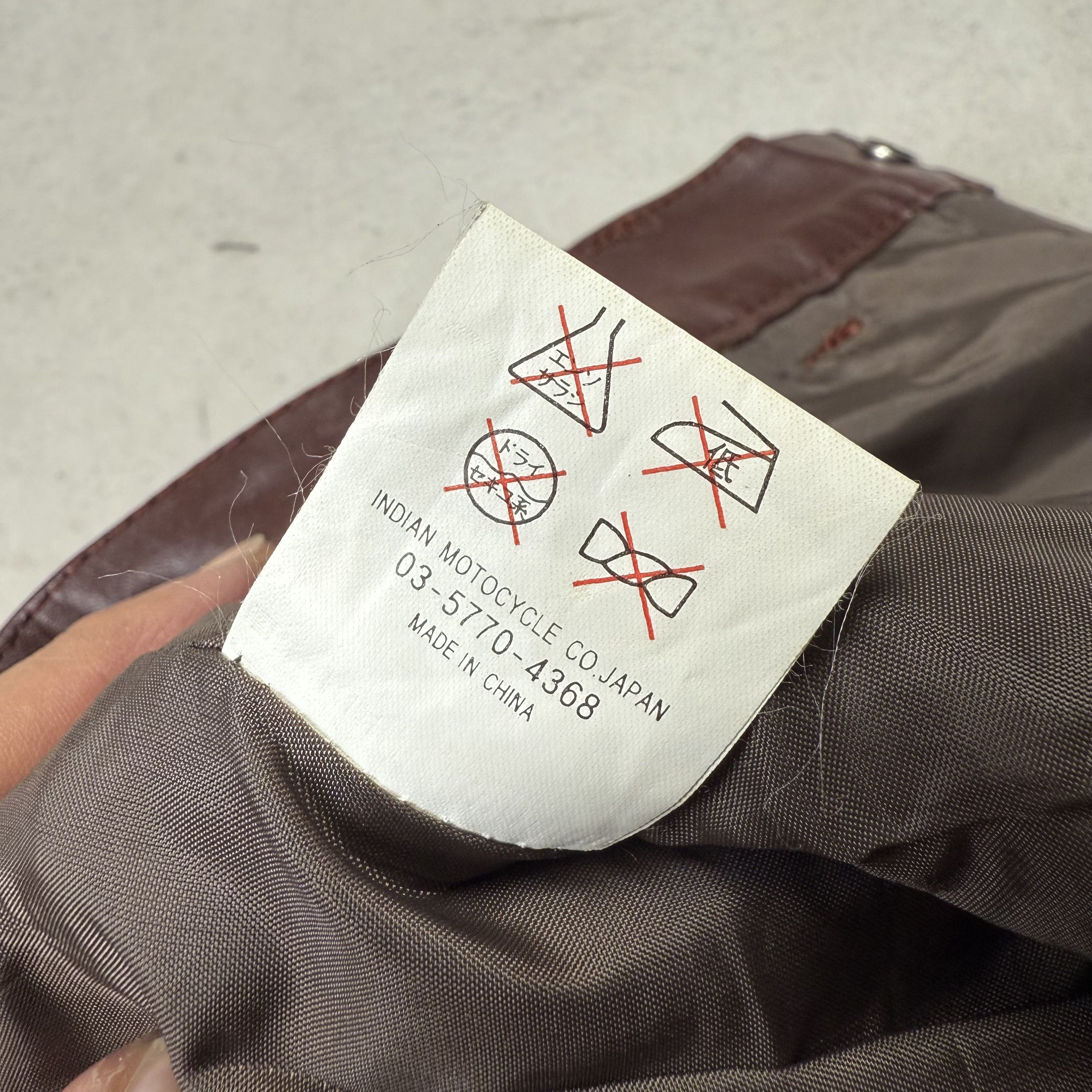 Indian Motorcycle Indian Motorcycle Cowhide Leather Pants Size US 32 / EU 48 - 9 Thumbnail