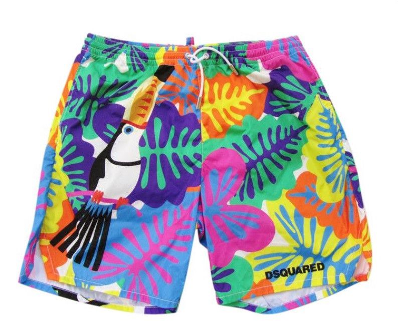 Dsquared2 DSquared2 Toucan Tropical Swim Shorts Loud Graphic Size US 26 / EU 42 - 1 Thumbnail