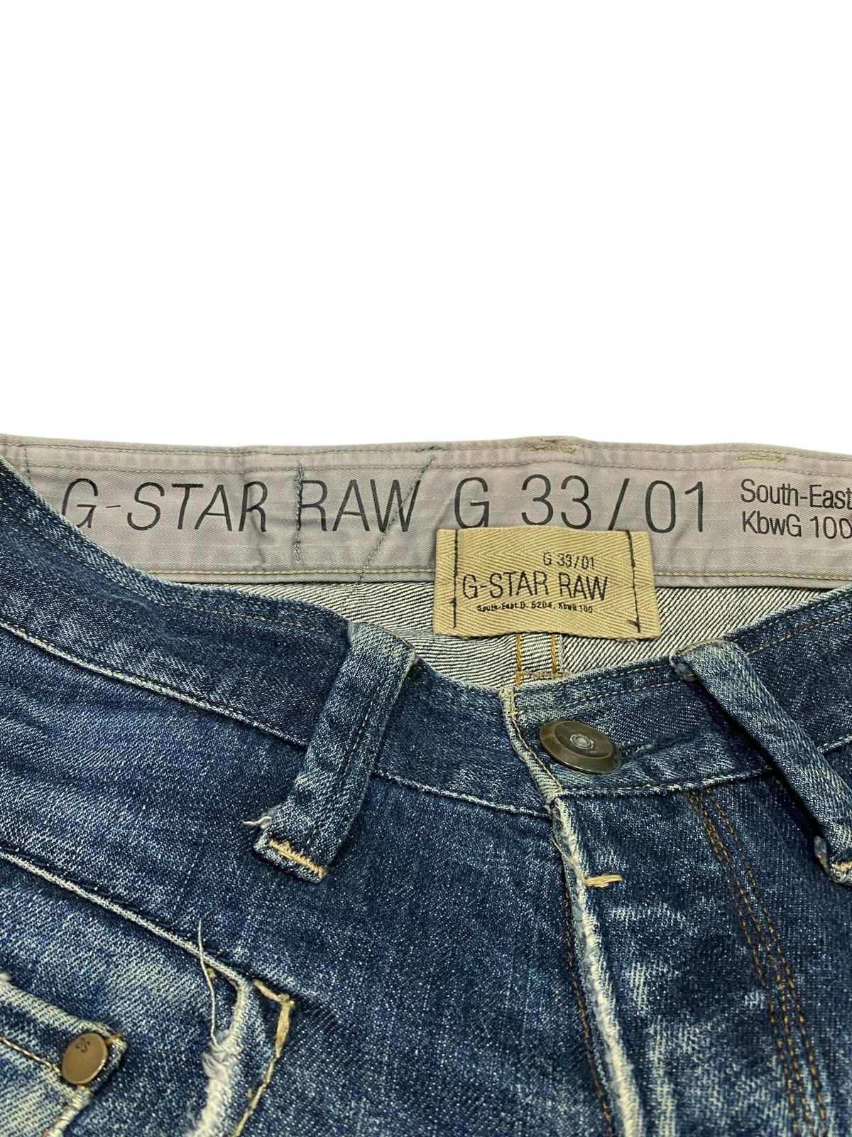 G-Star Japanese brand X G Star Raw streetwear jeans Size US 30 / EU 46 - 12 Thumbnail