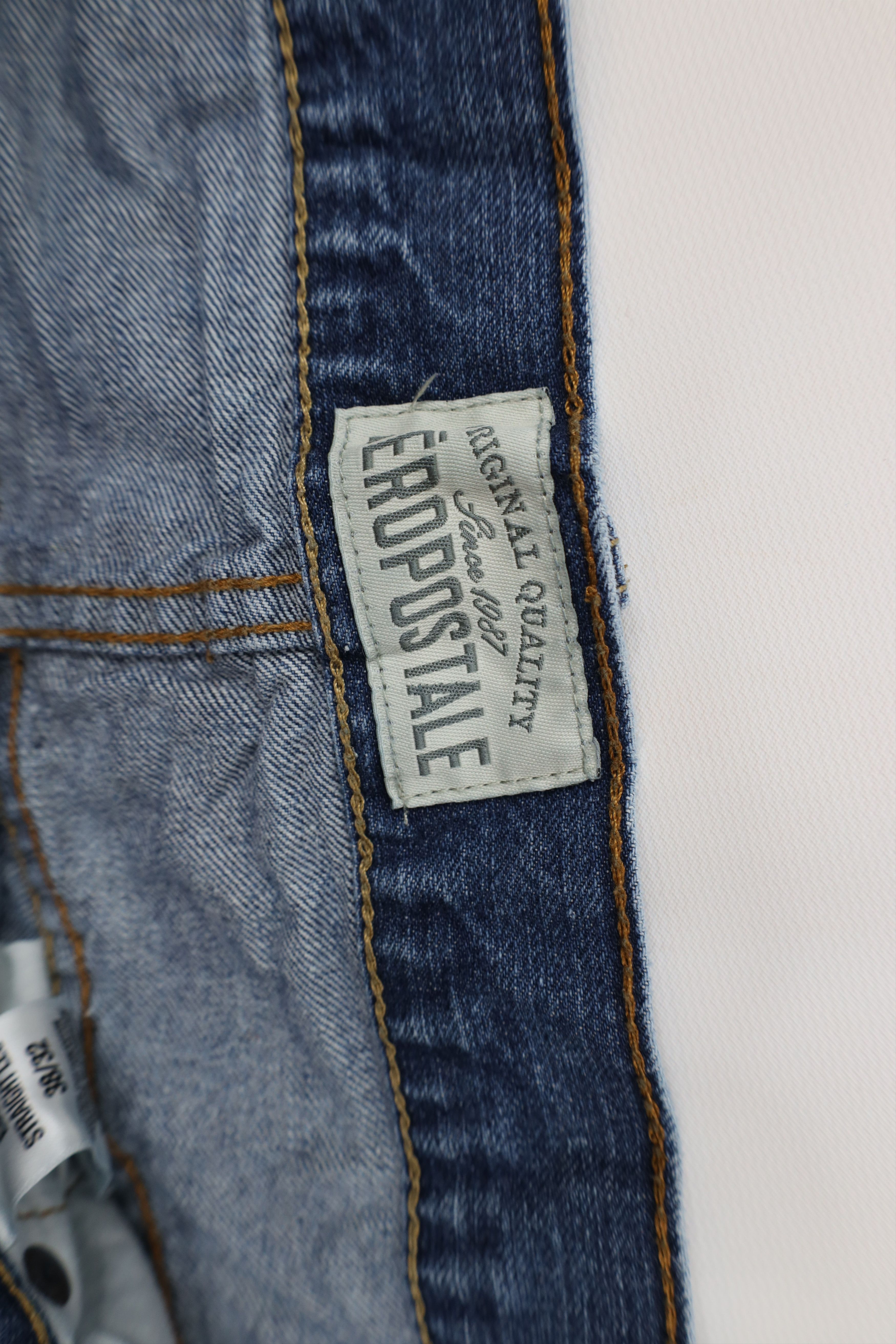 Aeropostale Vintage Y2K Aeropostale Essex Straight Wide Leg Jeans Blue Size US 38 / EU 54 - 8 Thumbnail