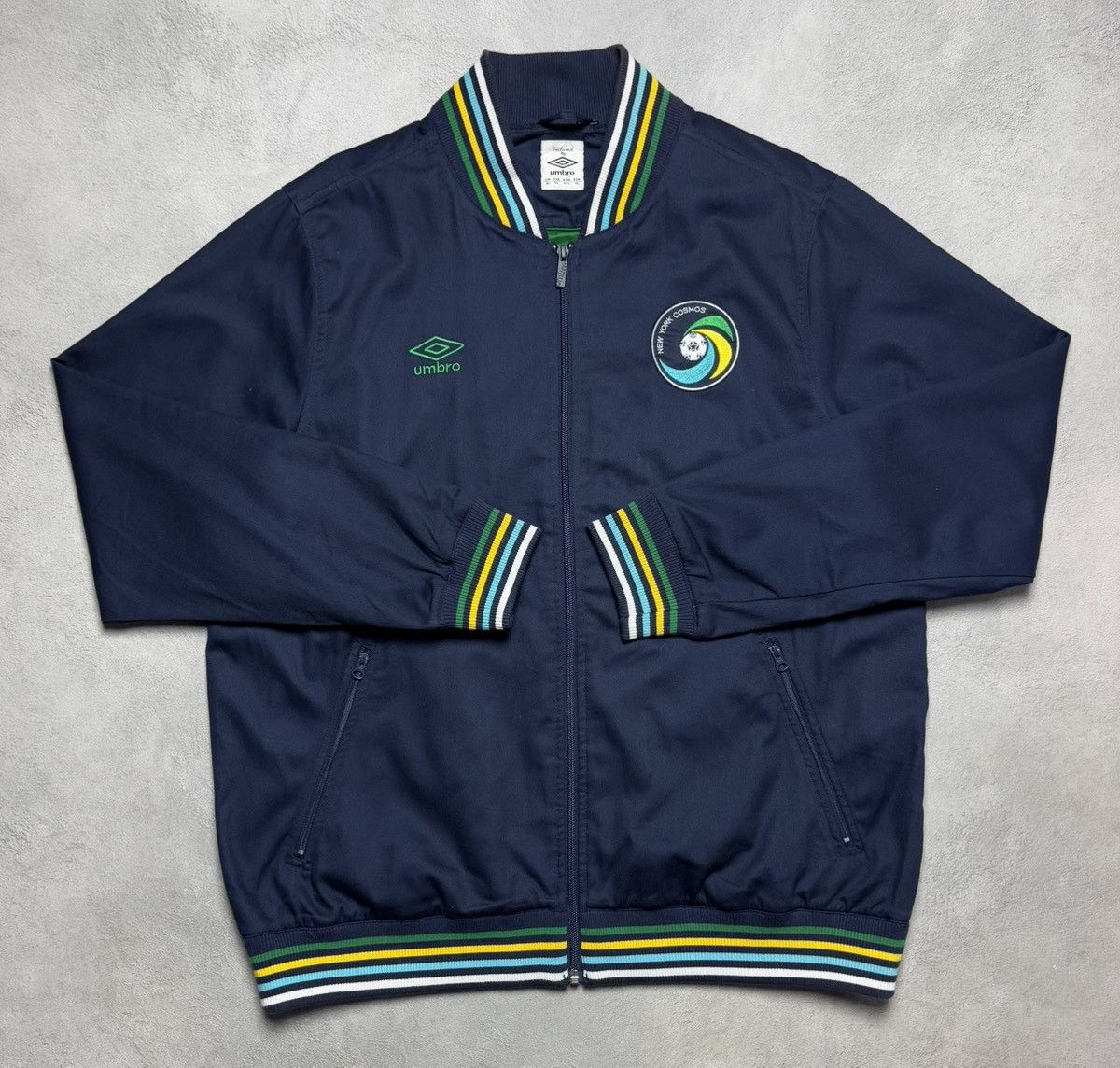 Umbro New York Cosmos 2011 Football Soccer Bomber Jacket Umbro Size US XL / EU 56 / 4 - 1 Thumbnail