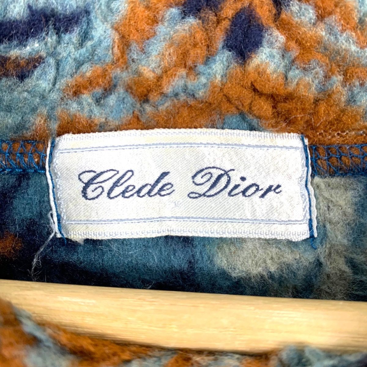 Vintage Vintage CLEDE DIOR Aztec Turtle Neck Sweatshirt Pullover Size US M / EU 48-50 / 2 - 6 Thumbnail