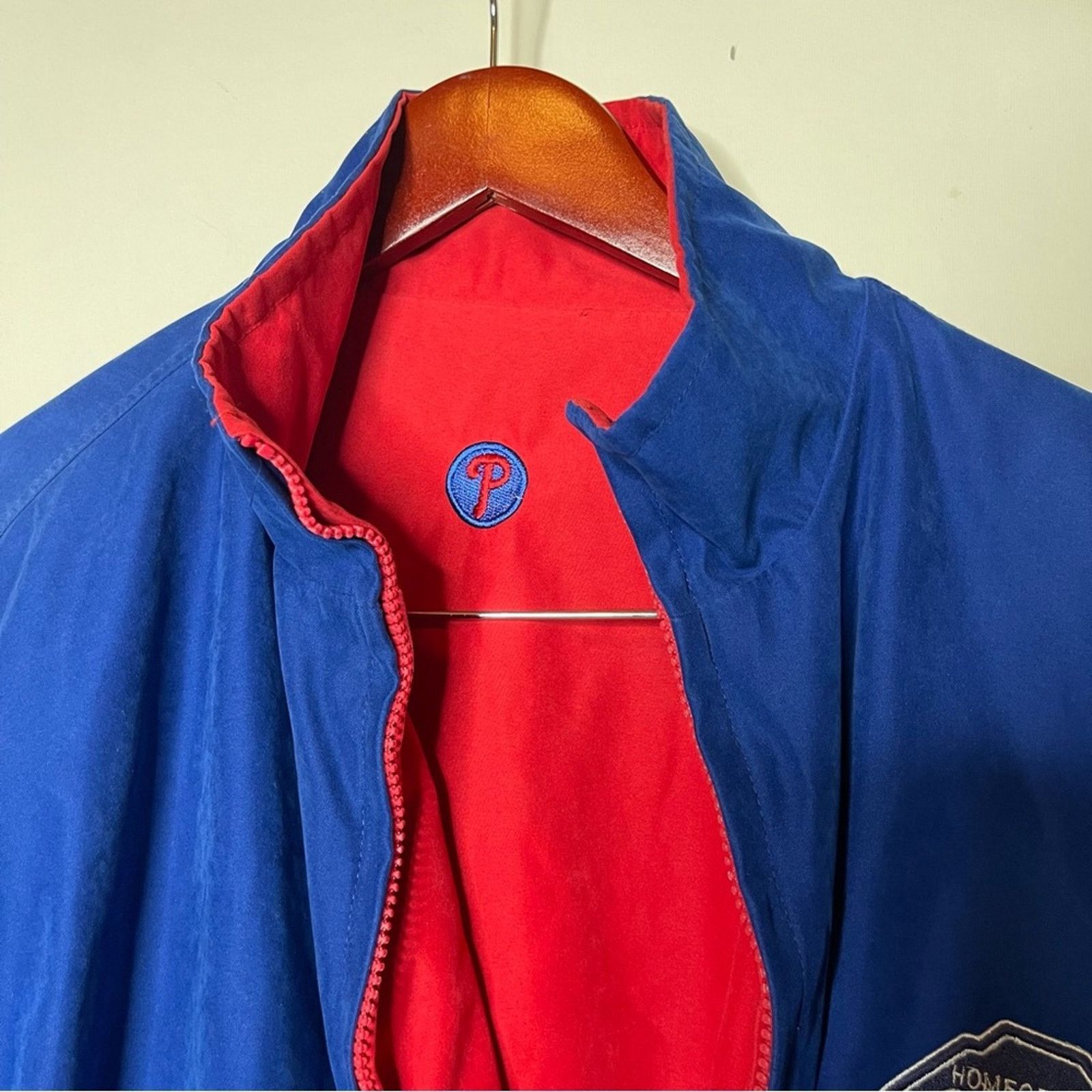 Vintage Vintage Philadelphia Phillies Signatures reversible jacket Size US L / EU 52-54 / 3 - 10 Thumbnail