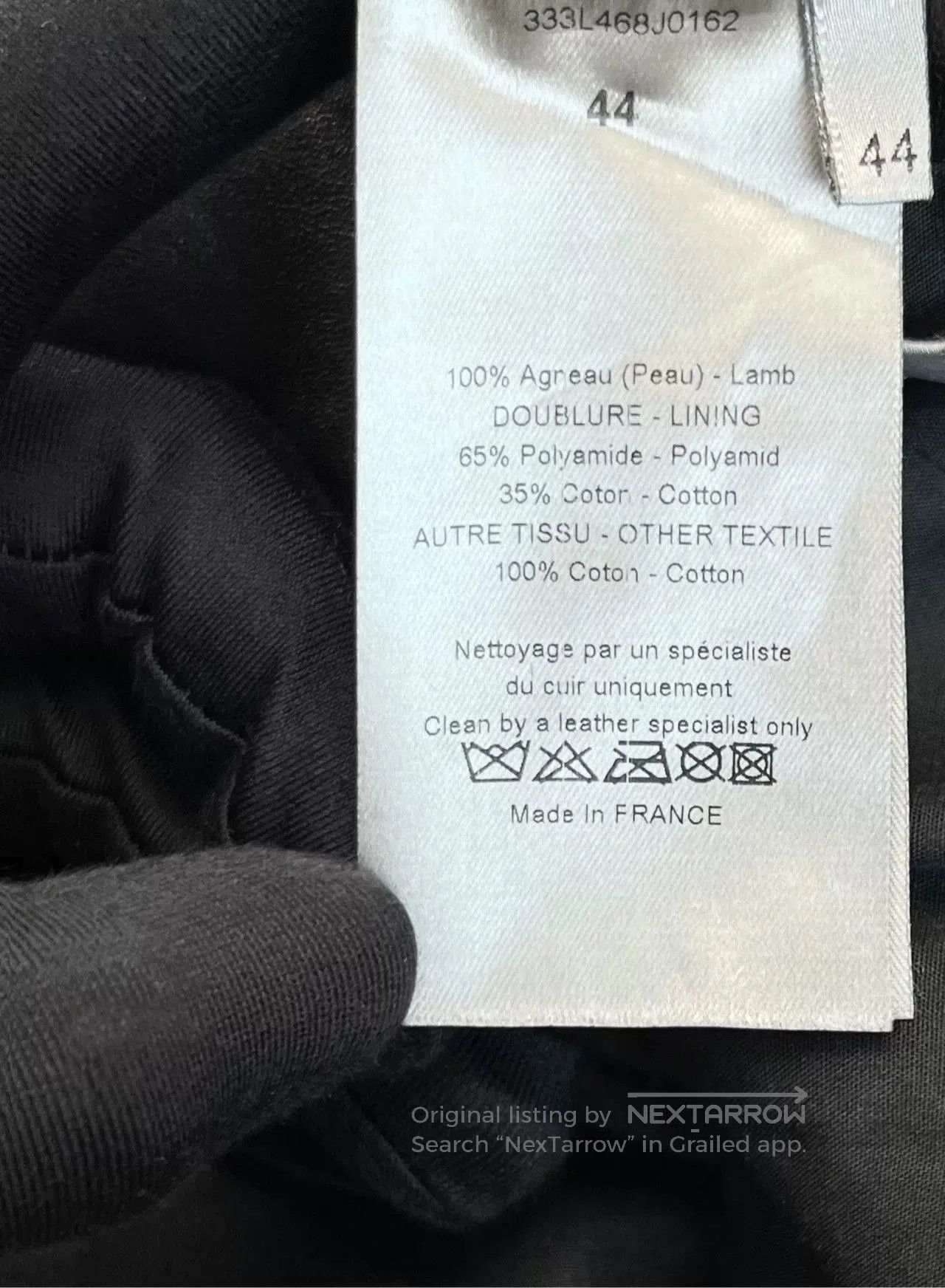 Dior dior black lambskin baseball jacket. Size US L / EU 52-54 / 3 - 5 Thumbnail
