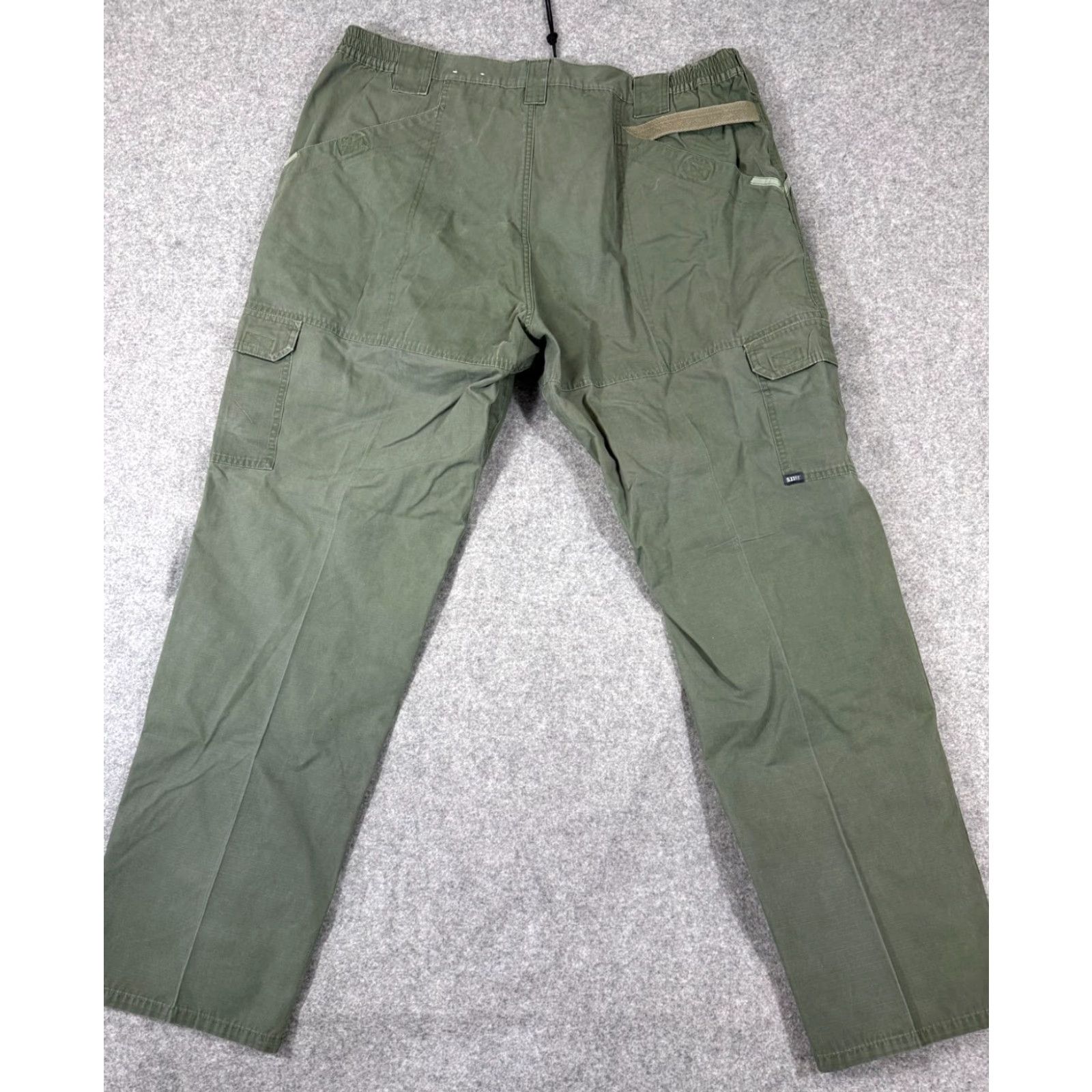 Vintage 5.11 Tactical Series Cargo Pants Mens 44/36 Olive Green Utility Pocket Workwear Size US 44 / EU 60 - 7 Thumbnail