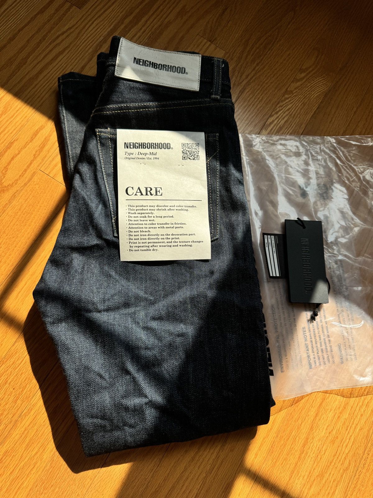 Neighborhood Neighborhood Rigid DP MID 14OZ-PT Denim Size US 30 / EU 46 - 1 Thumbnail