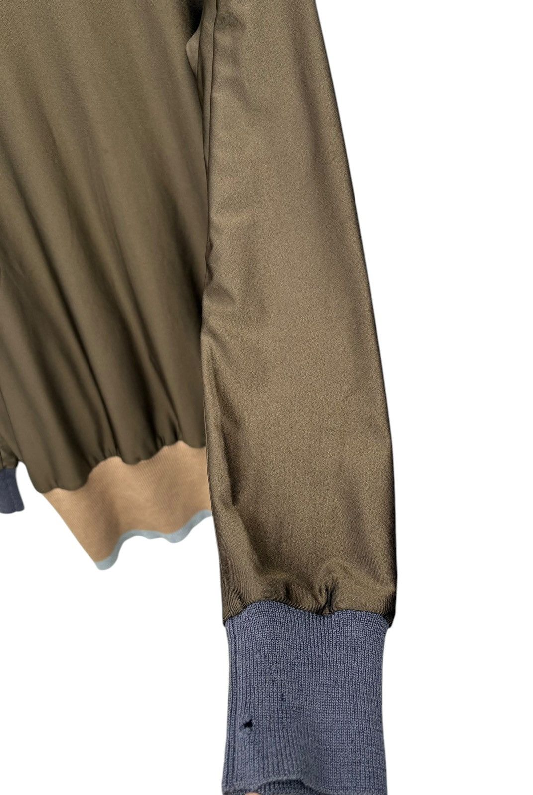Yohji Yamamoto Yohji Yamamoto Femme Jersey Bomber Sweater Size M / US 6-8 / IT 42-44 - 12 Thumbnail