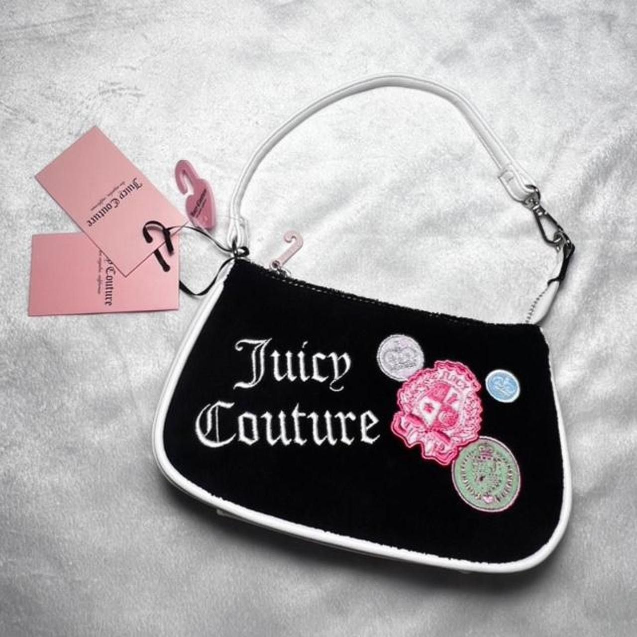 Juicy Couture Juicy Couture Shoulder Bag with Patches Size ONE SIZE - 1 Thumbnail