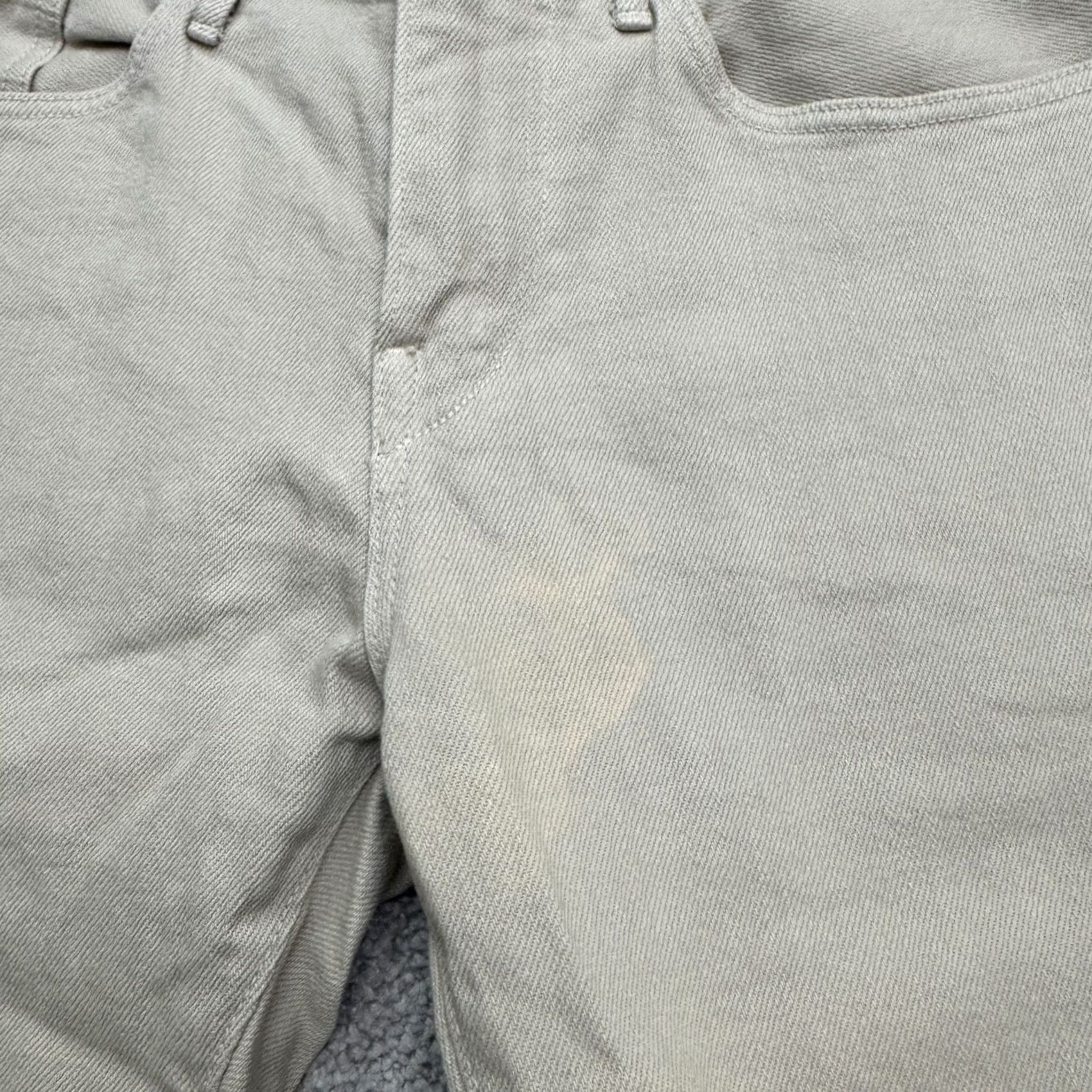 Orvis 3x1 NYC Beachwood Denim Pants Mens 29 Beige Straight Leg Cotton Casual Stretch Size US 29 - 6 Thumbnail