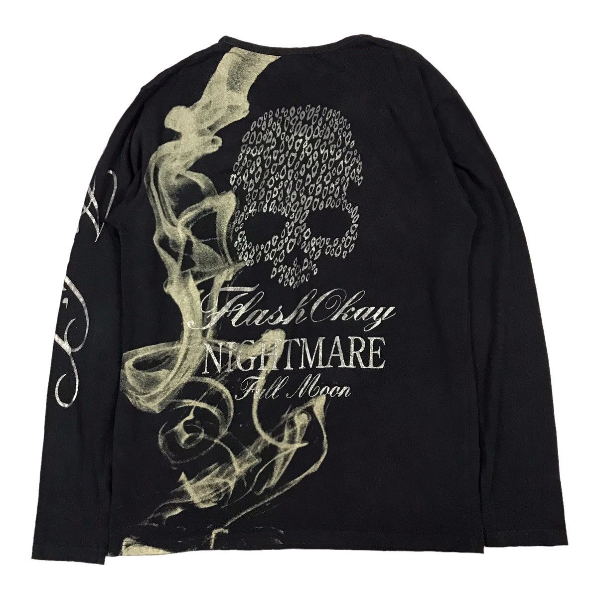 Japanese Brand NIGHTMARE FULL MOON PUNK JAPAN STYLE LONG SLEEVE TSHIRT Size US M / EU 48-50 / 2 - 1 Thumbnail