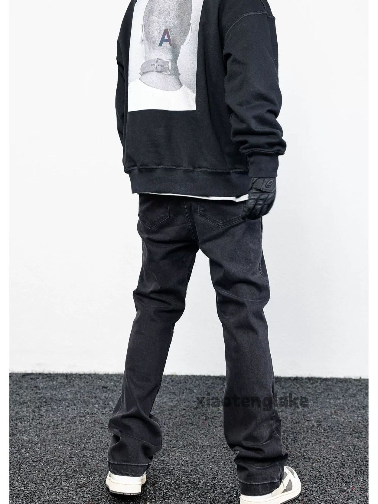 Jean × Vintage washed faded cleanfit yuppie bootcut carpenter jeans Size US 32 / EU 48 - 8 Thumbnail