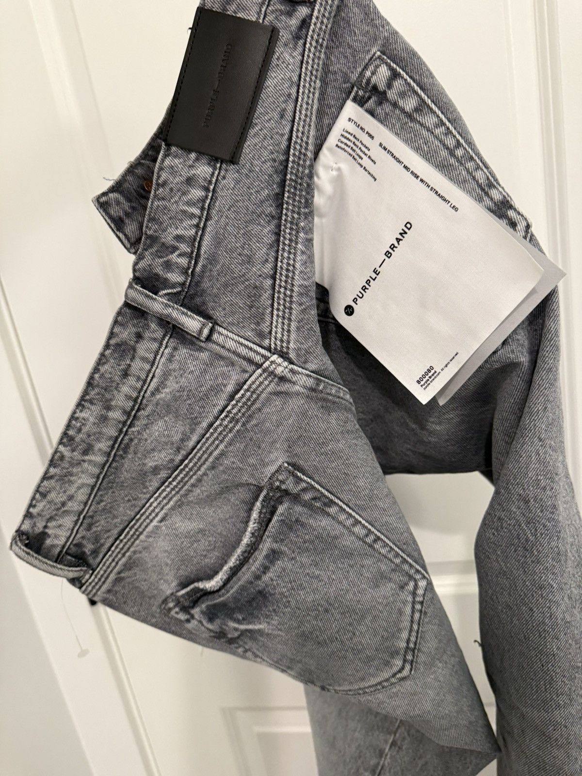 Purple Brand P0005 Straight Leg Size US 30 / EU 46 - 4 Thumbnail