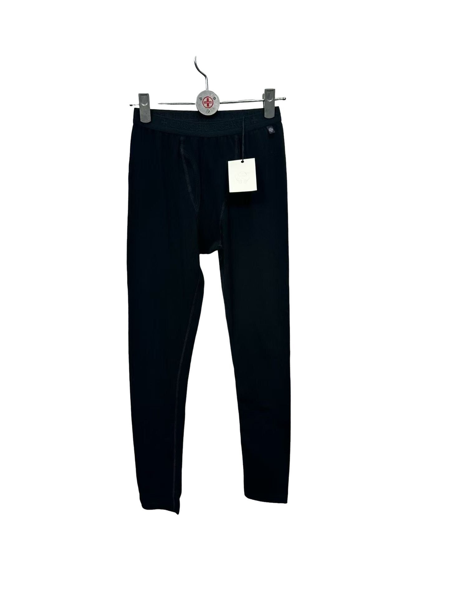 Chrome Hearts Chrome Hearts Horseshoe Logo Script Leggings Size M Size 26" / US 2 / IT 38 - 1 Thumbnail