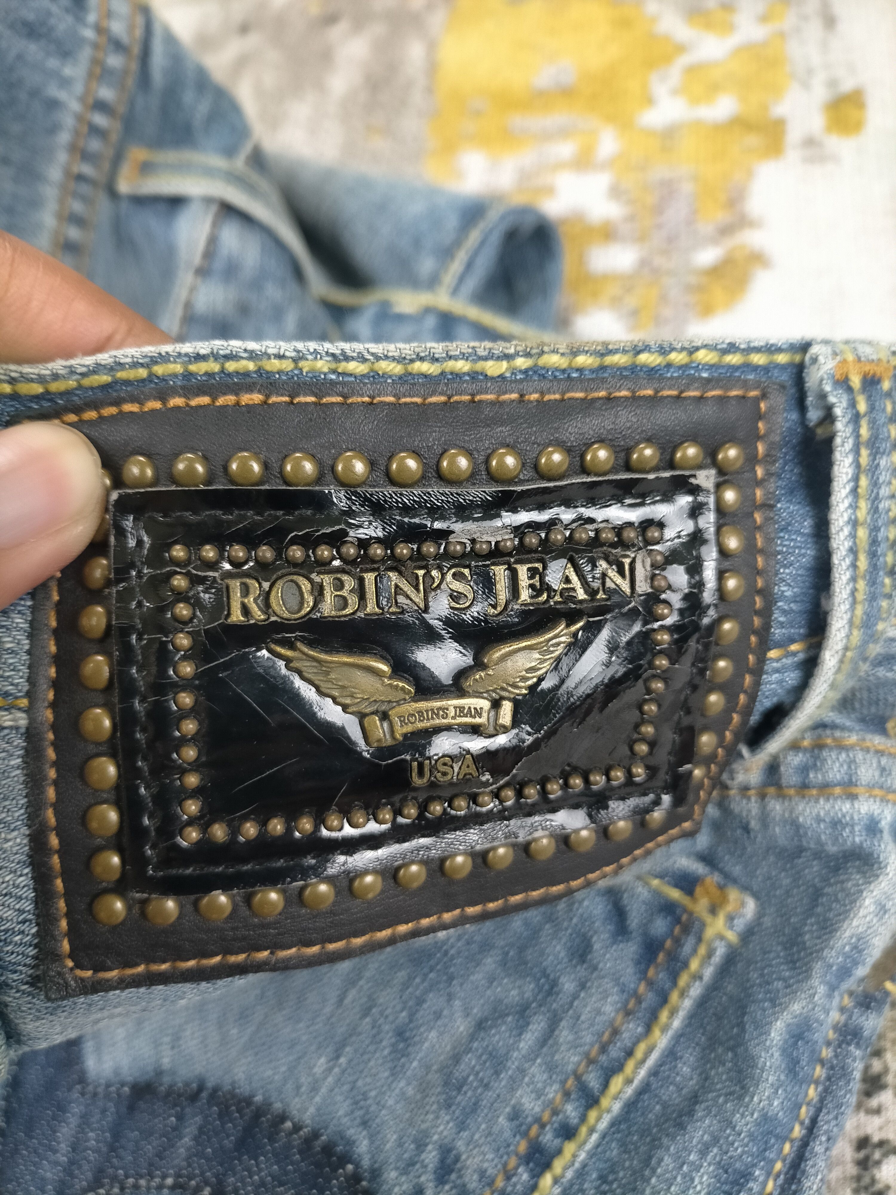 Robins Jeans 🔥Robins Jeans Wash Selvedge Denim Size US 34 / EU 50 - 7 Thumbnail