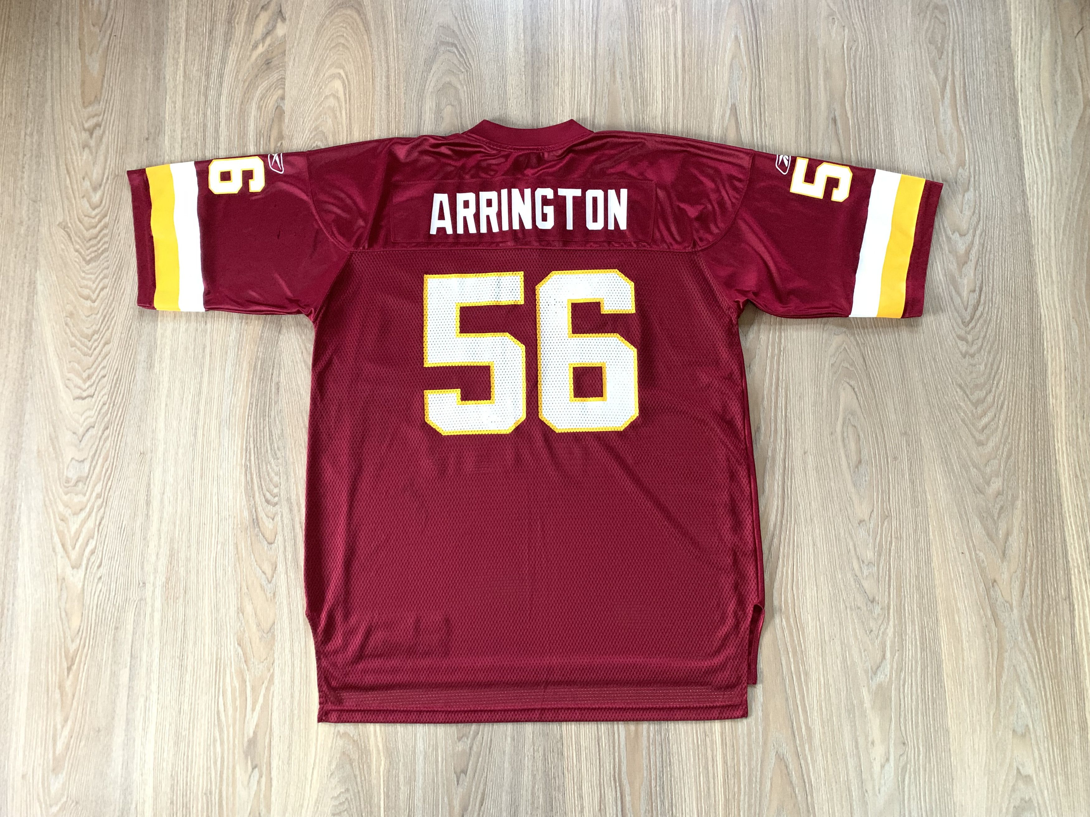 NFL × Reebok × Vintage Reebok NFL Washington Redskins LaVar Arrington #56 Jersey Size US XL / EU 56 / 4 - 3 Thumbnail
