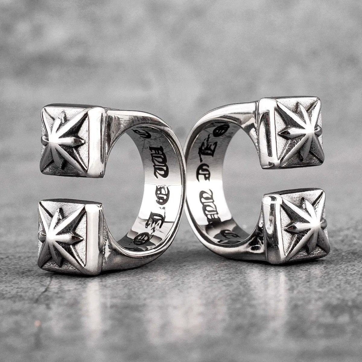 Jewelry Vintage Gothic Ring Jewelry Streetwear Fashion Gift Size ONE SIZE - 5 Thumbnail