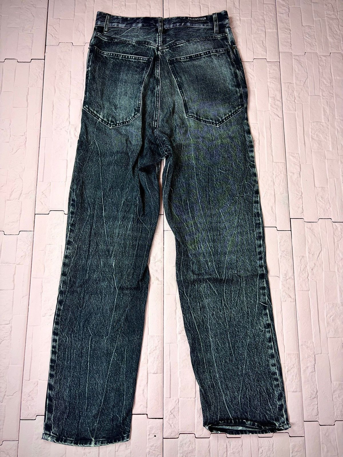 Balenciaga Balenciaga Trompe L'Oeil Pants Size US 28 / EU 44 - 2 Thumbnail