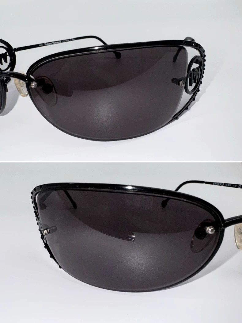 Vivienne Westwood Vivienne Westwood Punk niche openwork sunglasses Size ONE SIZE - 6 Thumbnail