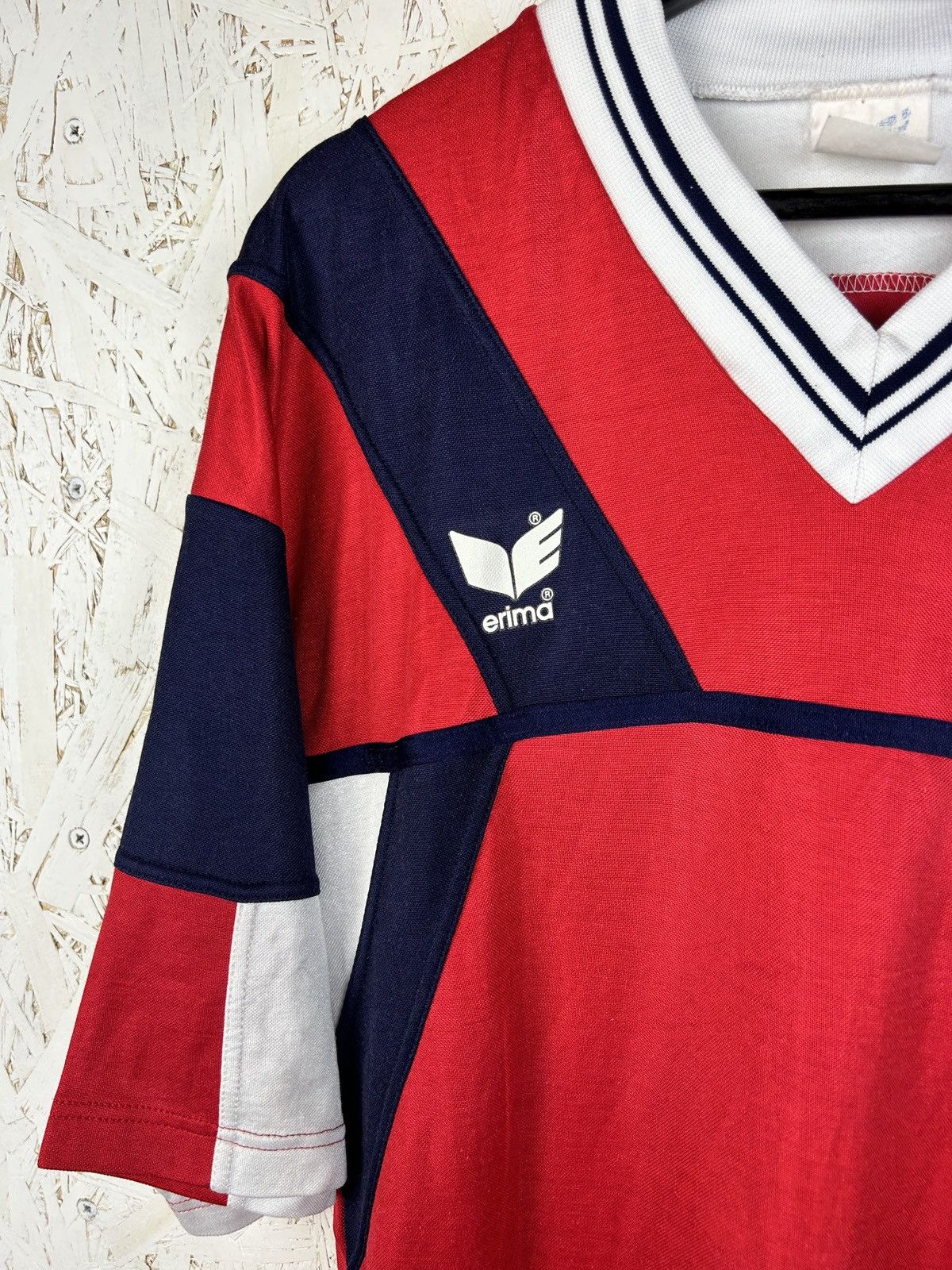 Vintage 80s Vintage Erima Croatia HNS Retro Soccer Football Jersey Size US XL / EU 56 / 4 - 2 Thumbnail