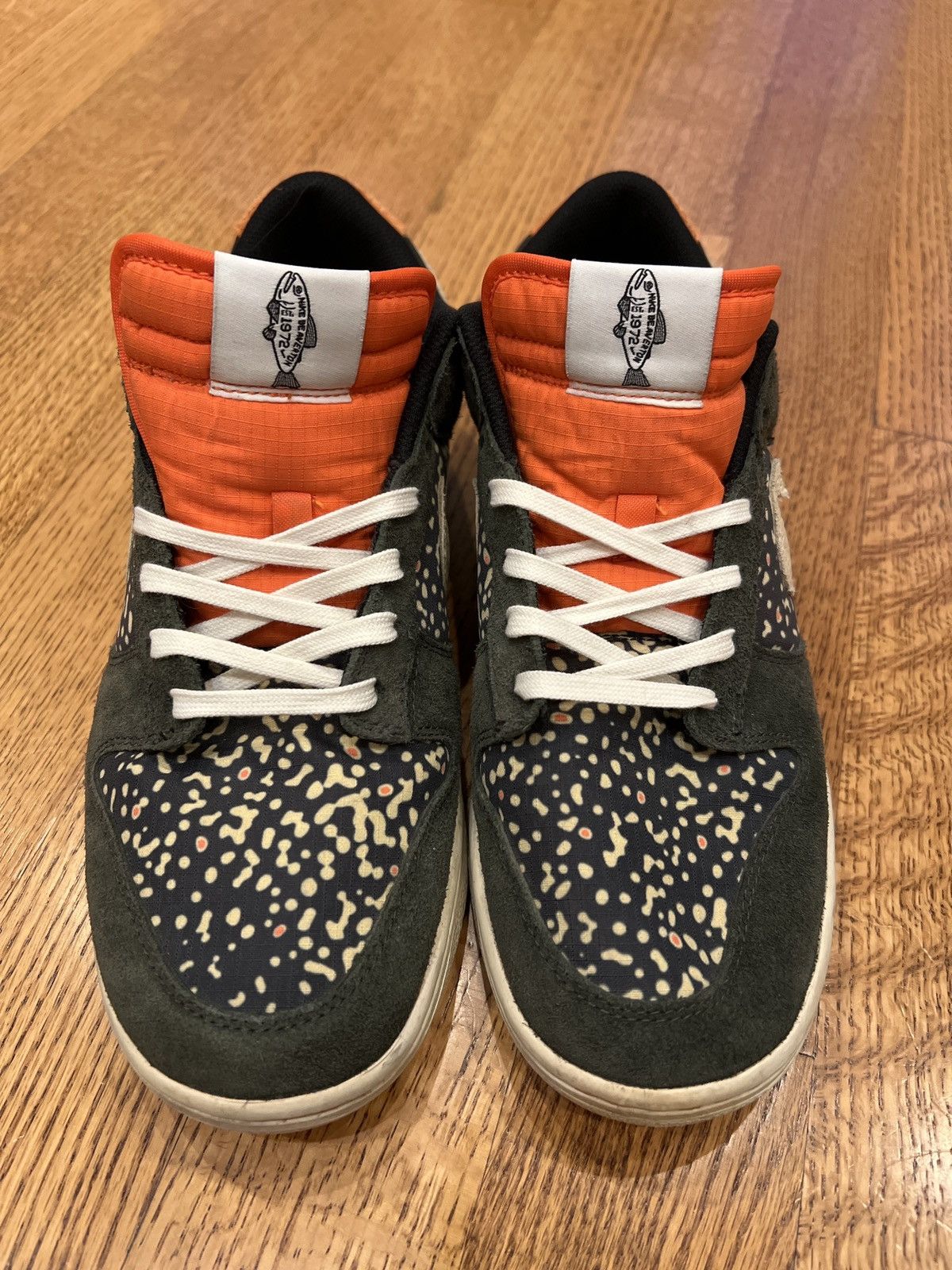 Nike Nike Dunk Low SE Gone Fishing Rainbow Trout Size US 10.5 / EU 43-44 - 3 Thumbnail