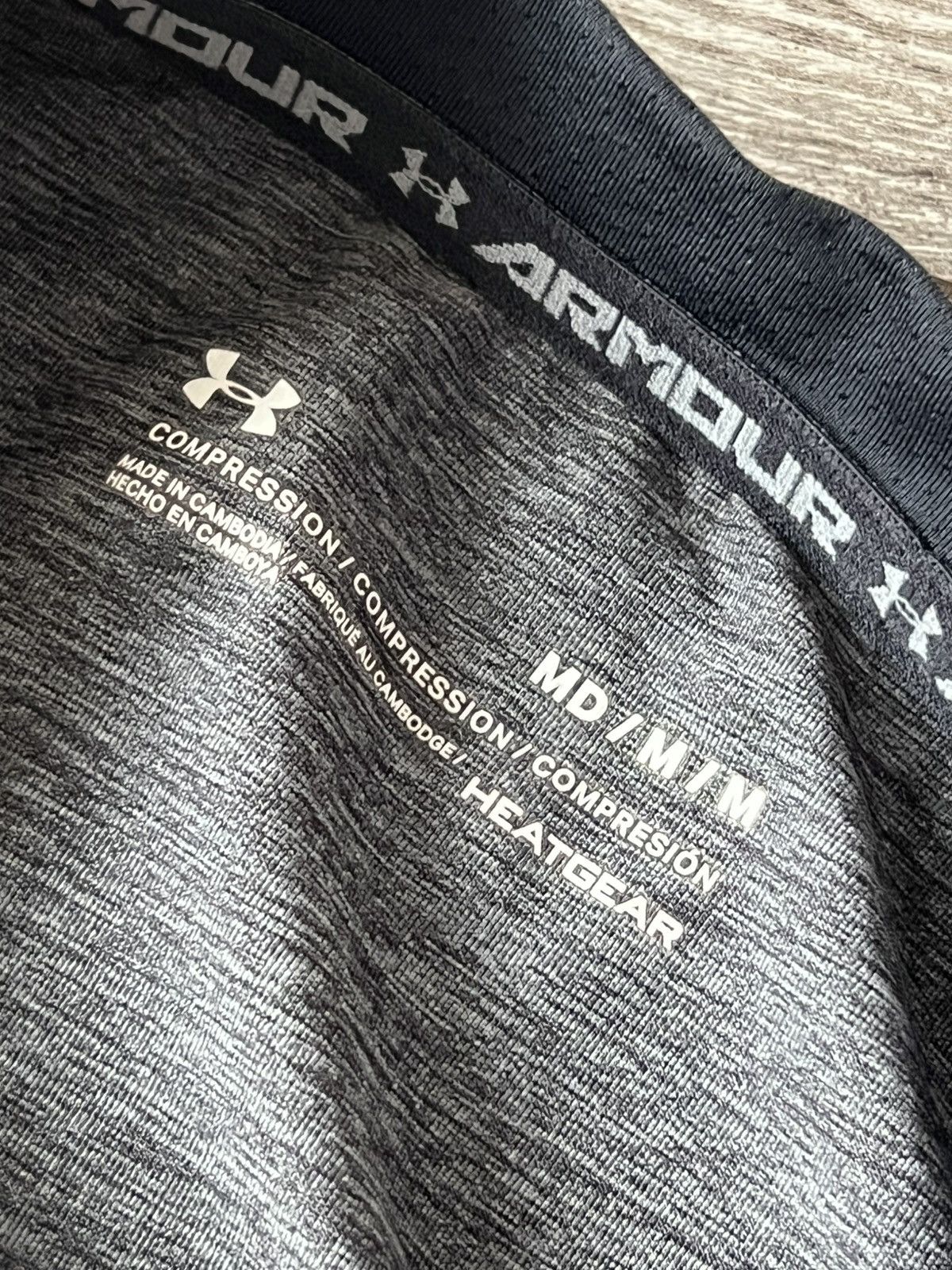Other × Under Armour Under Armour Central Logo Onix Compression Heatgear Tee Size US M / EU 48-50 / 2 - 12 Thumbnail