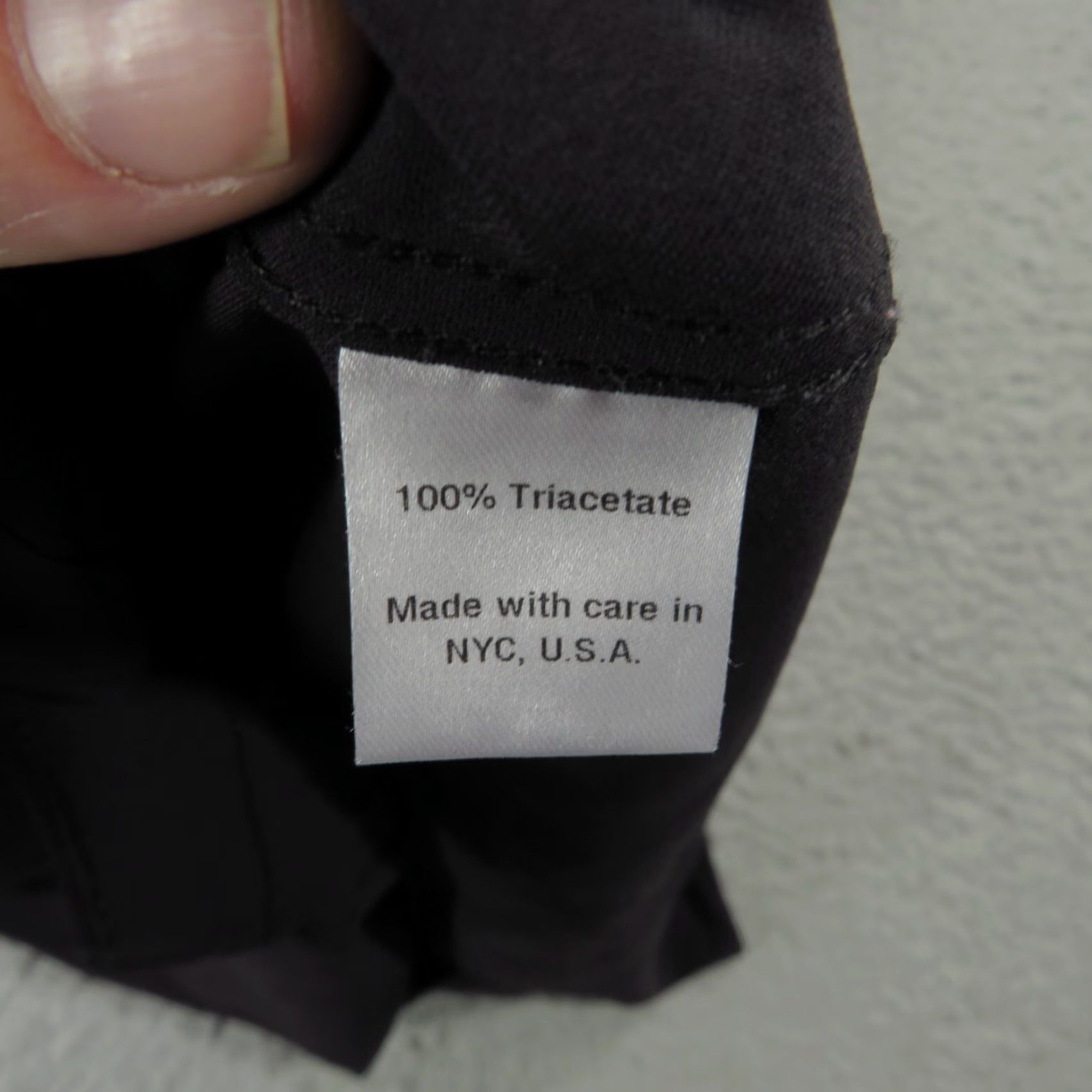 Corridor Corridor New York Shirt Womens Medium Black Vegan Silk Pocket Button Up Top USA Size M / US 6-8 / IT 42-44 - 6 Thumbnail