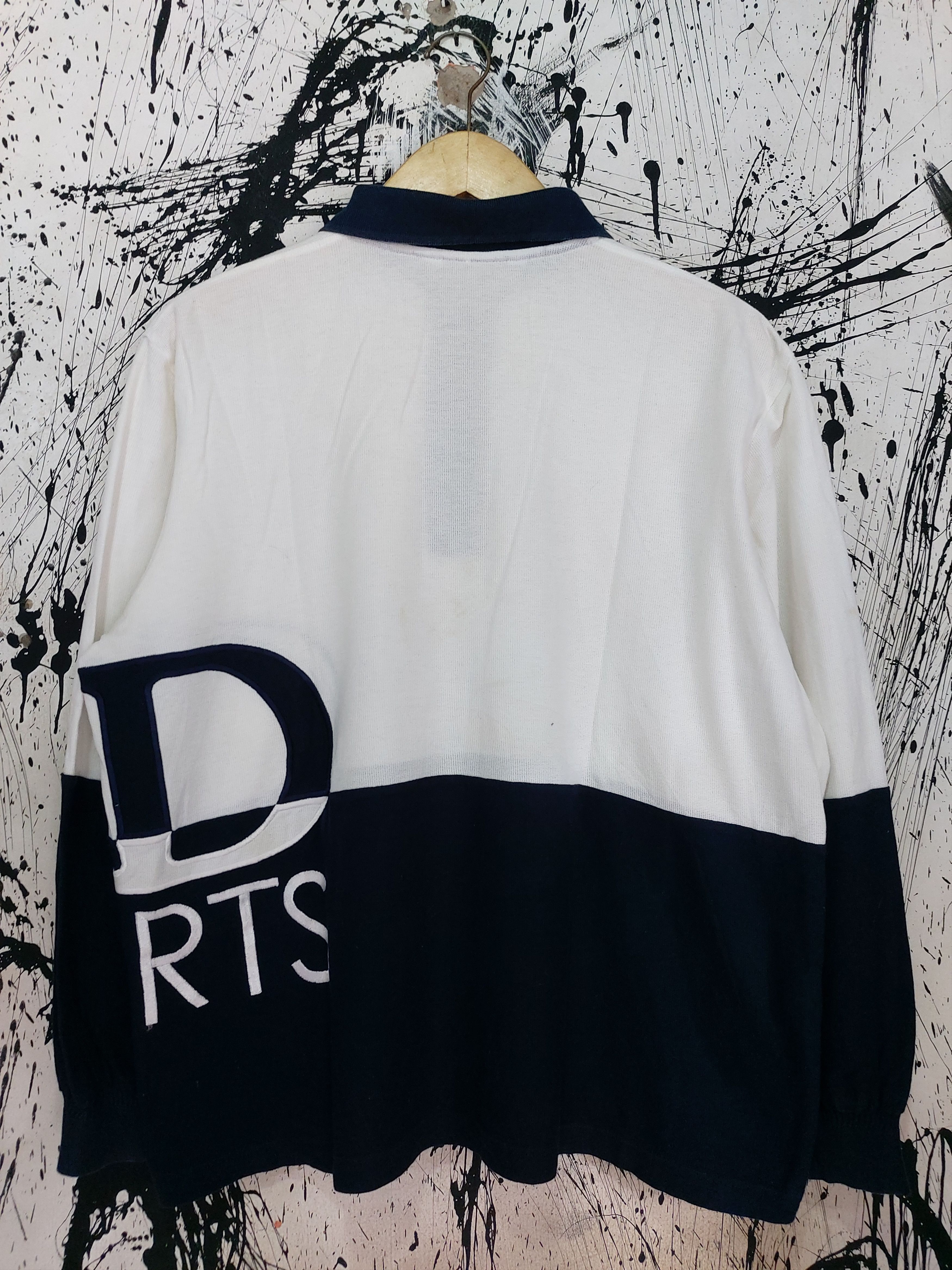 Christian Dior Monsieur CHRISTIAN DIOR SPORTS LONGSLEVEE POLO SHIRT Size US L / EU 52-54 / 3 - 5 Thumbnail