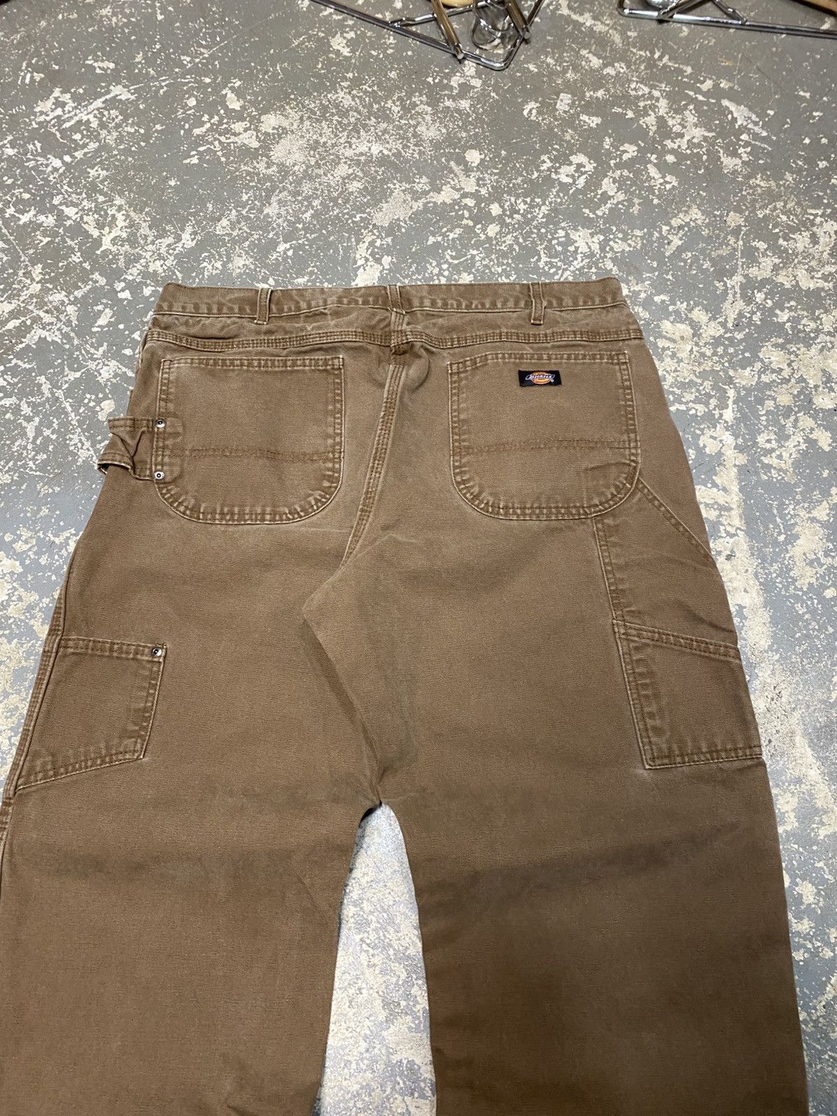 Carhartt × Dickies × Vintage Vintage Dickies Brown Mocha Carpenter Baggy Fit Pants Size US 38 / EU 54 - 7 Thumbnail