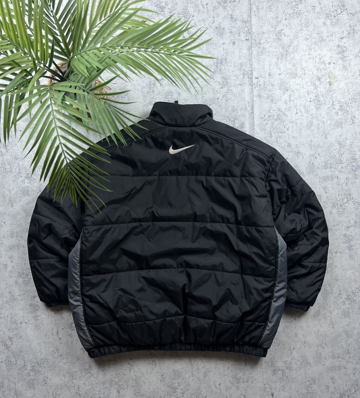 Vintage Nike Small Swoosh Reversible retailer Hooded Jacket Coat