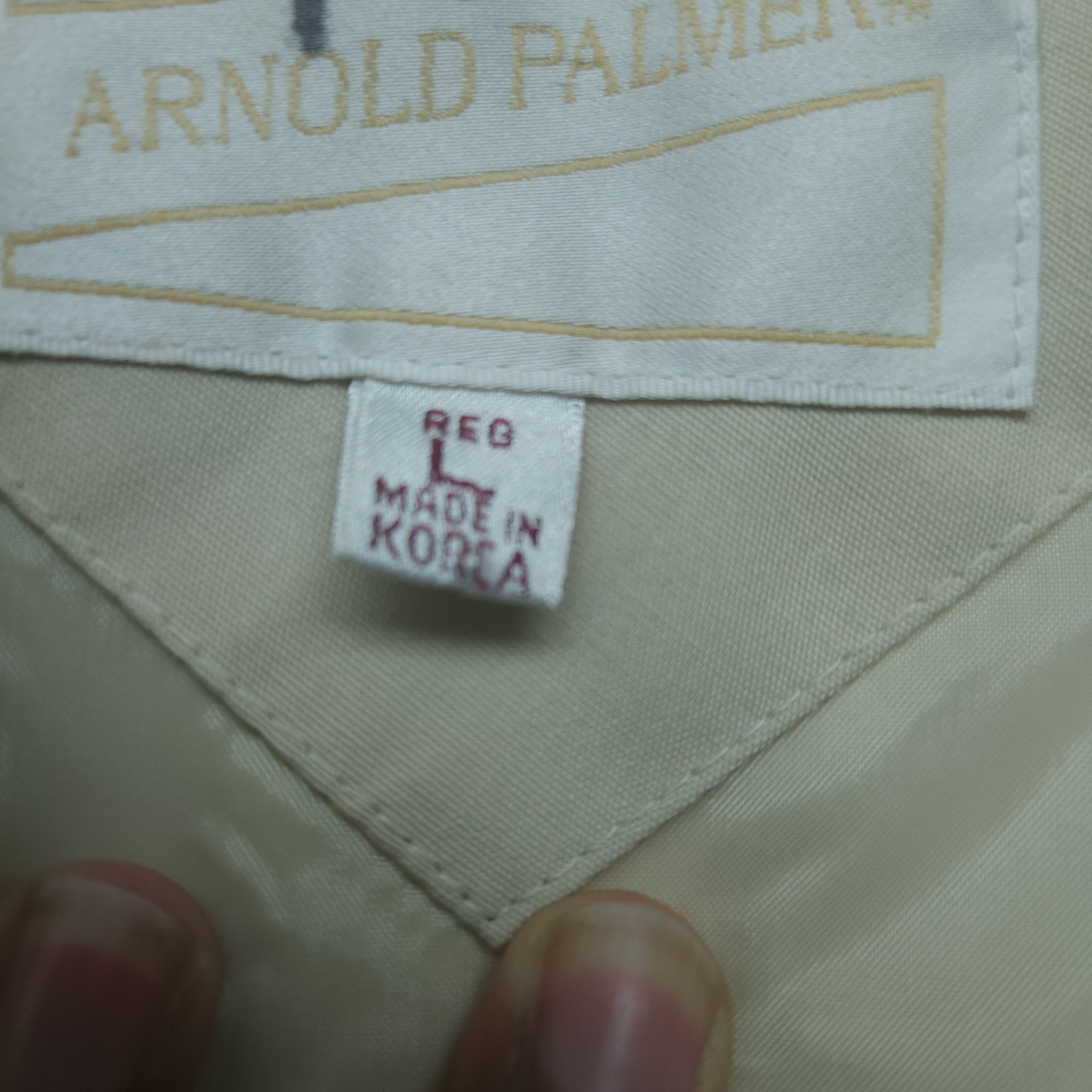 Vintage Vintage Arnold Palmer Golf Jacket Size US L / EU 52-54 / 3 - 3 Thumbnail