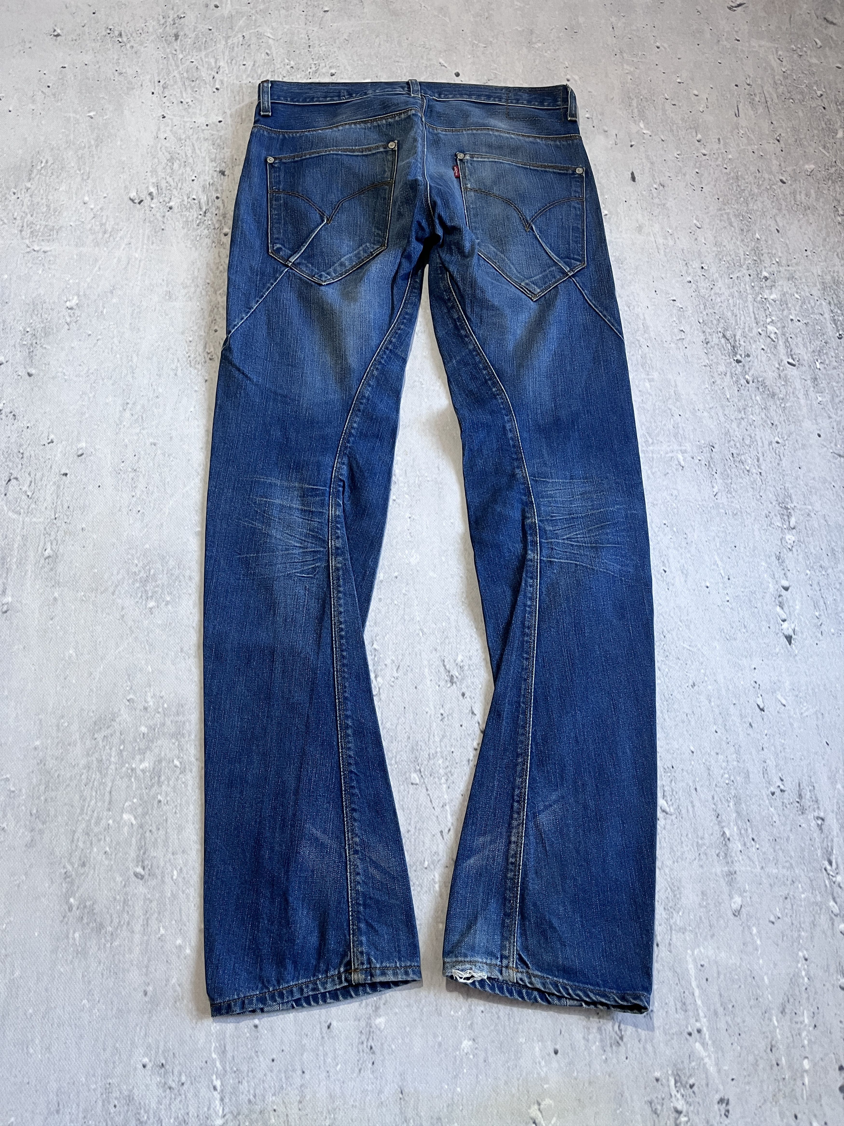 Levi's LEVI'S ENGINEERED JEANS 2008 TWISTED LEG VINTAGE Y2K DENIM Size US 31 - 2 Thumbnail