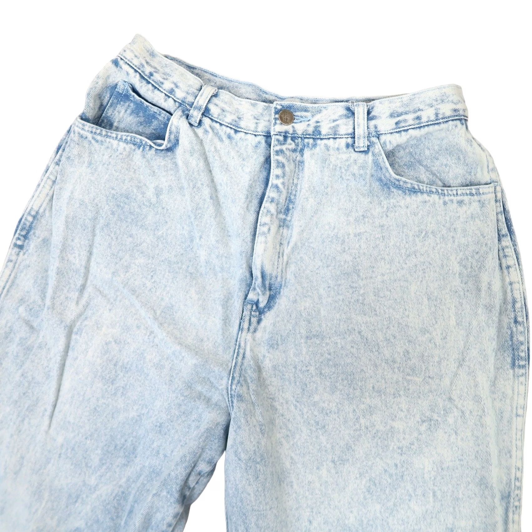 Vintage VINTAGE Stefano Light Stonewash Blue Denim High Rise Mom Jeans 30" 80s 90s Womens Jeans Size 32" / US 10 / IT 46 - 2 Thumbnail
