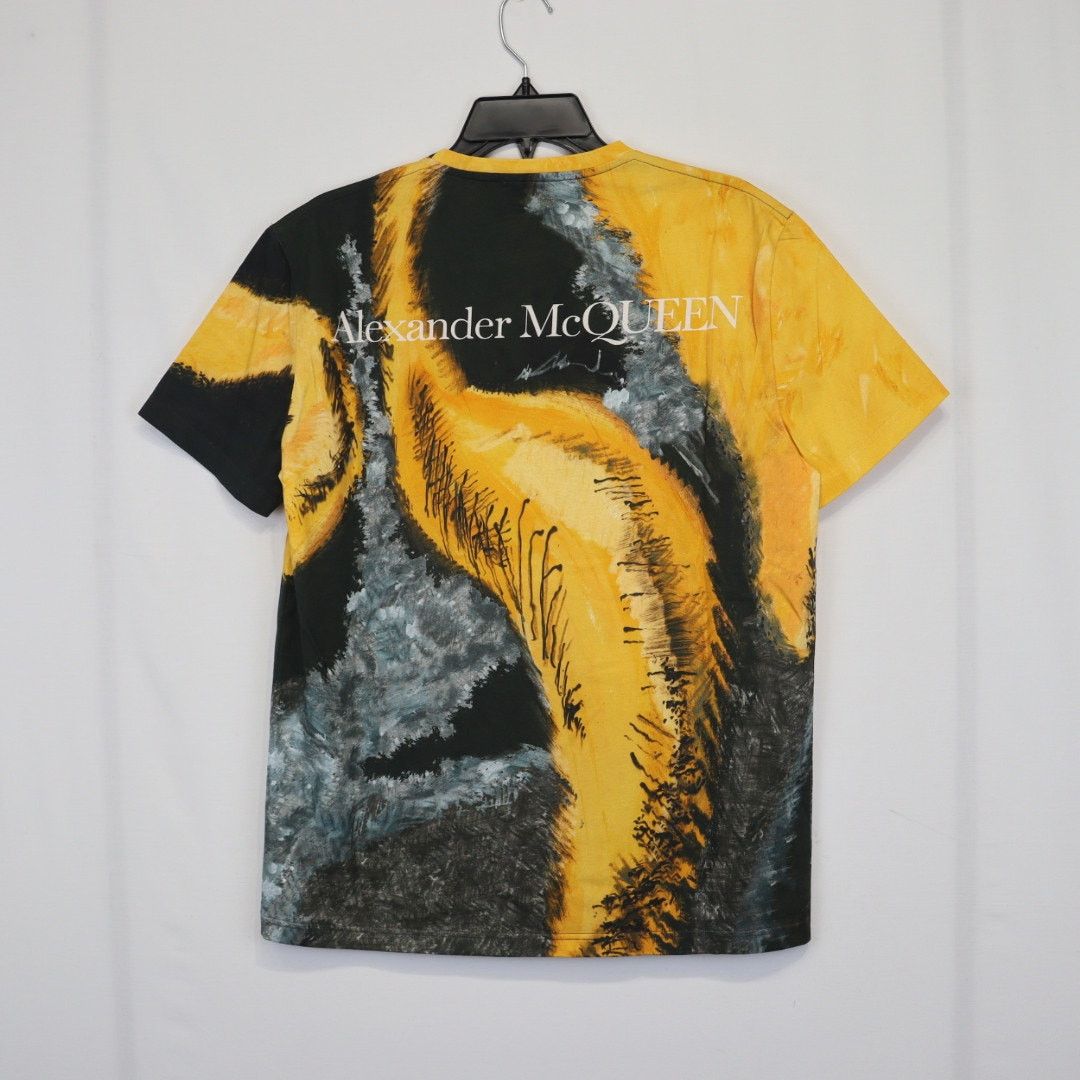Alexander McQueen o1rshd1 ***Defective / T-Shirt in Multicolor Size US S / EU 44-46 / 1 - 8 Thumbnail