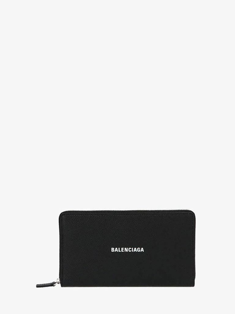 Balenciaga o1mt1gz0924 Size: OS / Cash Continental Wallet in Black Size ONE SIZE - 3 Thumbnail