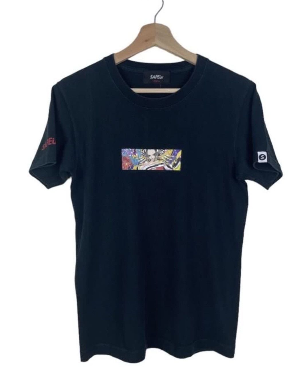 Japanese Brand × Niche SAPEur ARIGATO Comic Box Logo | Japanese Streetwear Grail Size US S / EU 44-46 / 1 - 1 Thumbnail