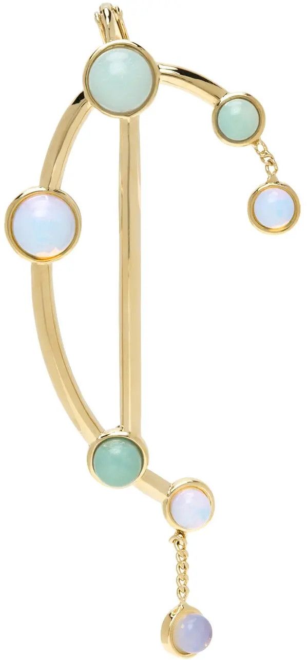 Chloe o1loc1c0425 Size: OS / Zodiac Ear Cuff in Multicolor Size ONE SIZE - 1 Thumbnail