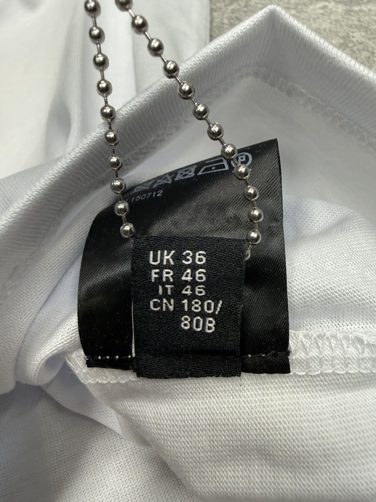 Amiri Ma Bar Club Tee White. BNWT. RRP £440 Size US S / EU 44-46 / 1 - 8 Thumbnail