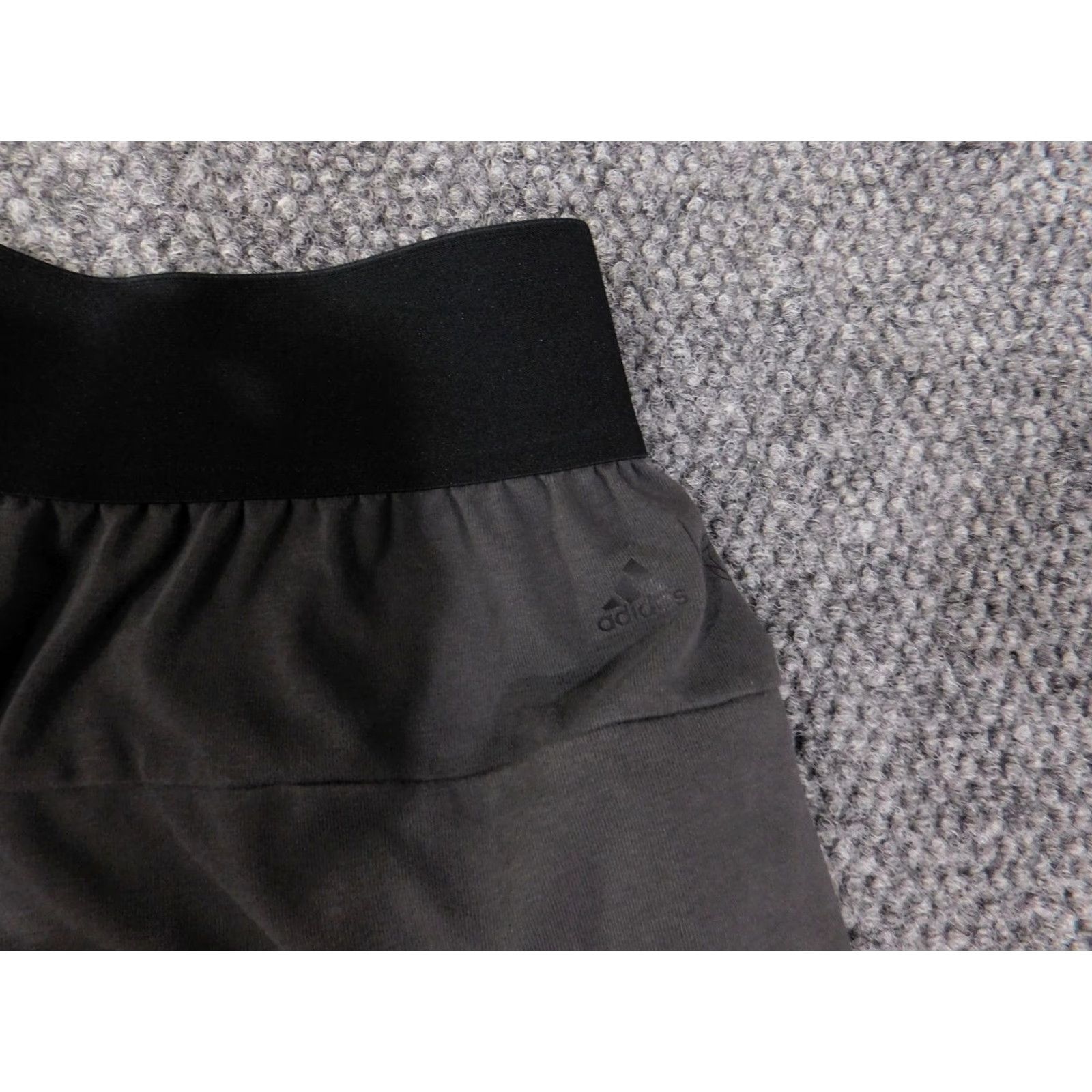 Adidas Adidas Jogger Pants Womens Medium Black Solid Zip Pocket Athletic 32x28 Track Size 32" / US 10 / IT 46 - 7 Thumbnail