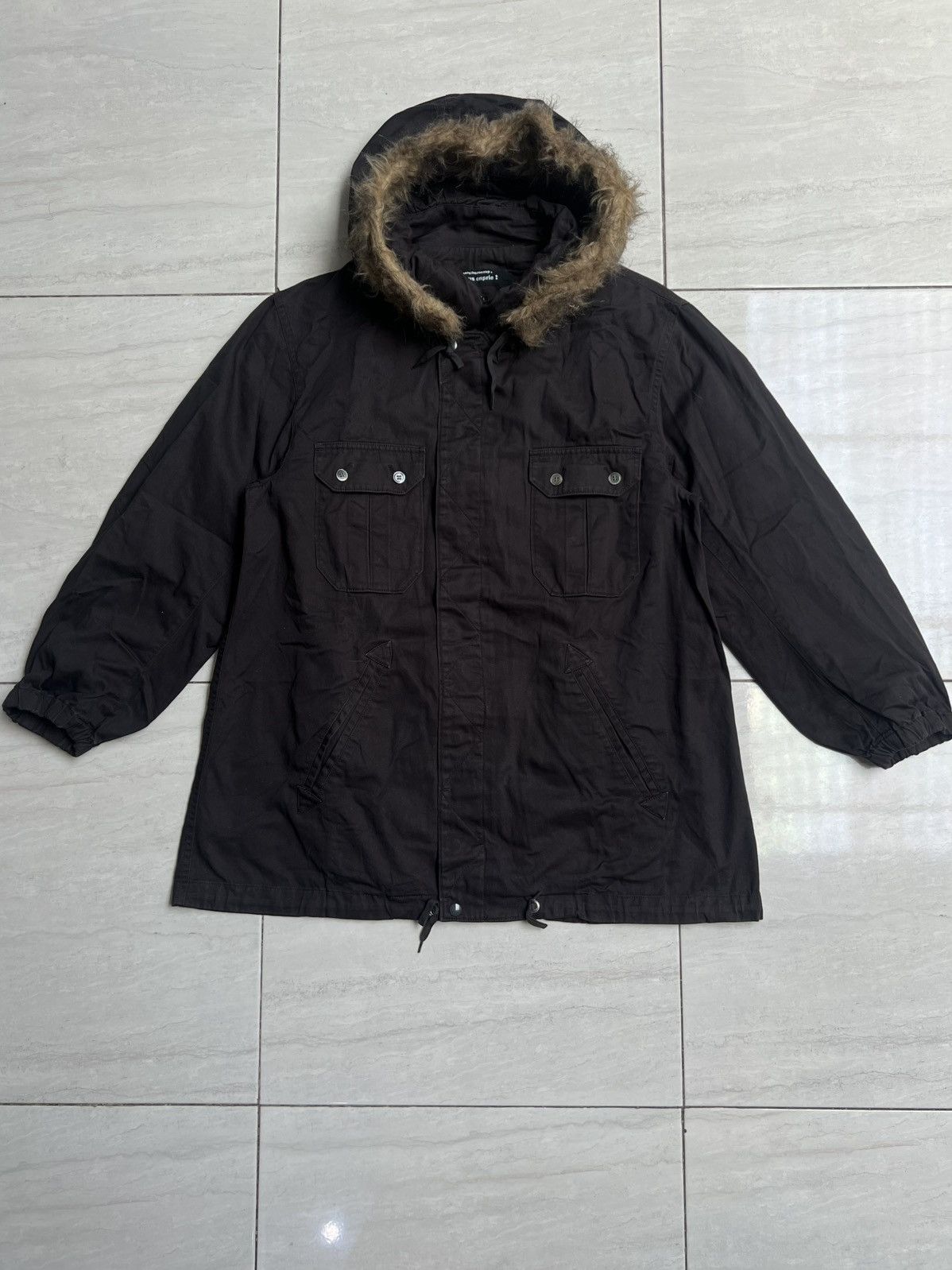 Issey Miyake Mercibeaucoup Jevous Enprie Issey Miyake Coat Jacket Size US L / EU 52-54 / 3 - 1 Thumbnail