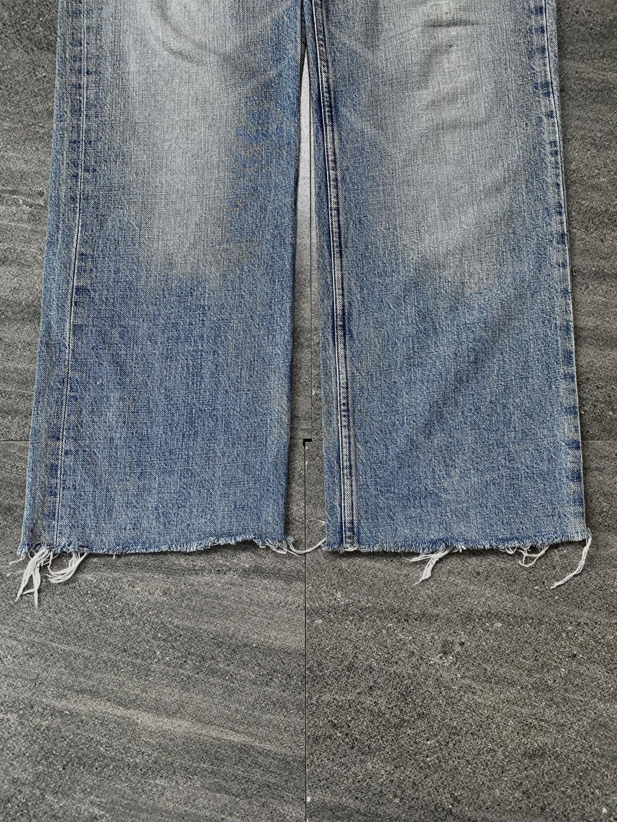 W&LT Distressed Baggy Denim Jeans Size US 33 - 6 Thumbnail